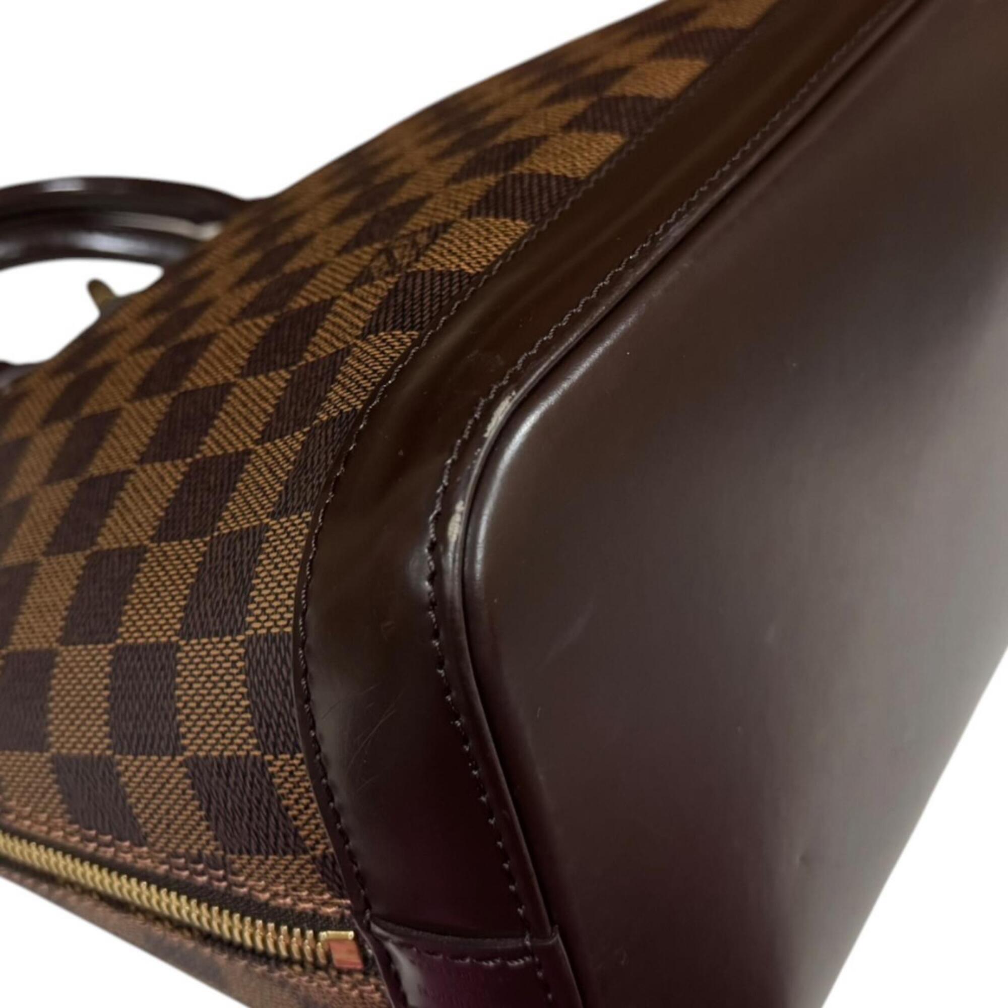 Louis Vuitton Damier Brown Damier Canvas Handbag (Pre-Owned)