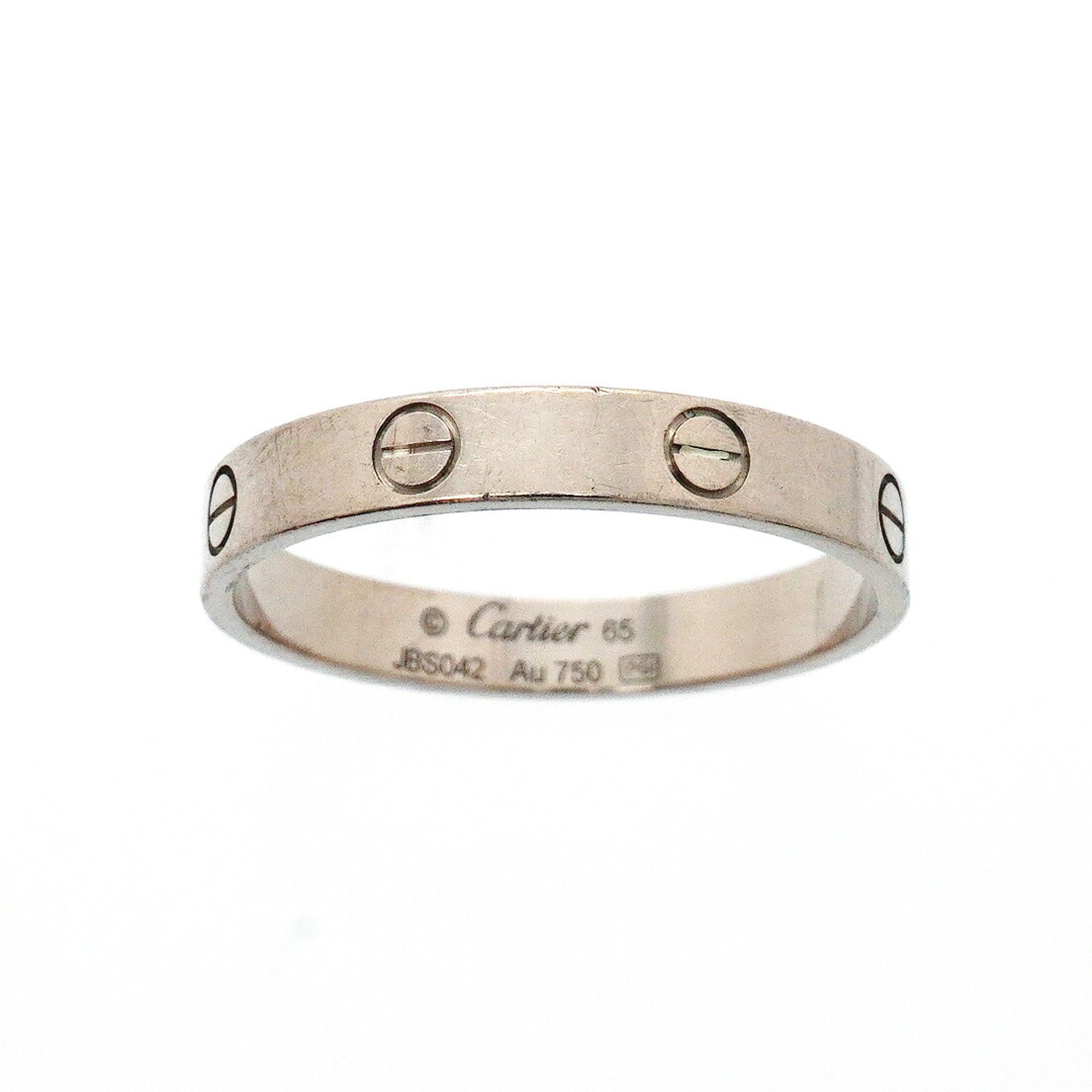 Cartier White Gold (18K) Band Ring (Pre-Owned)