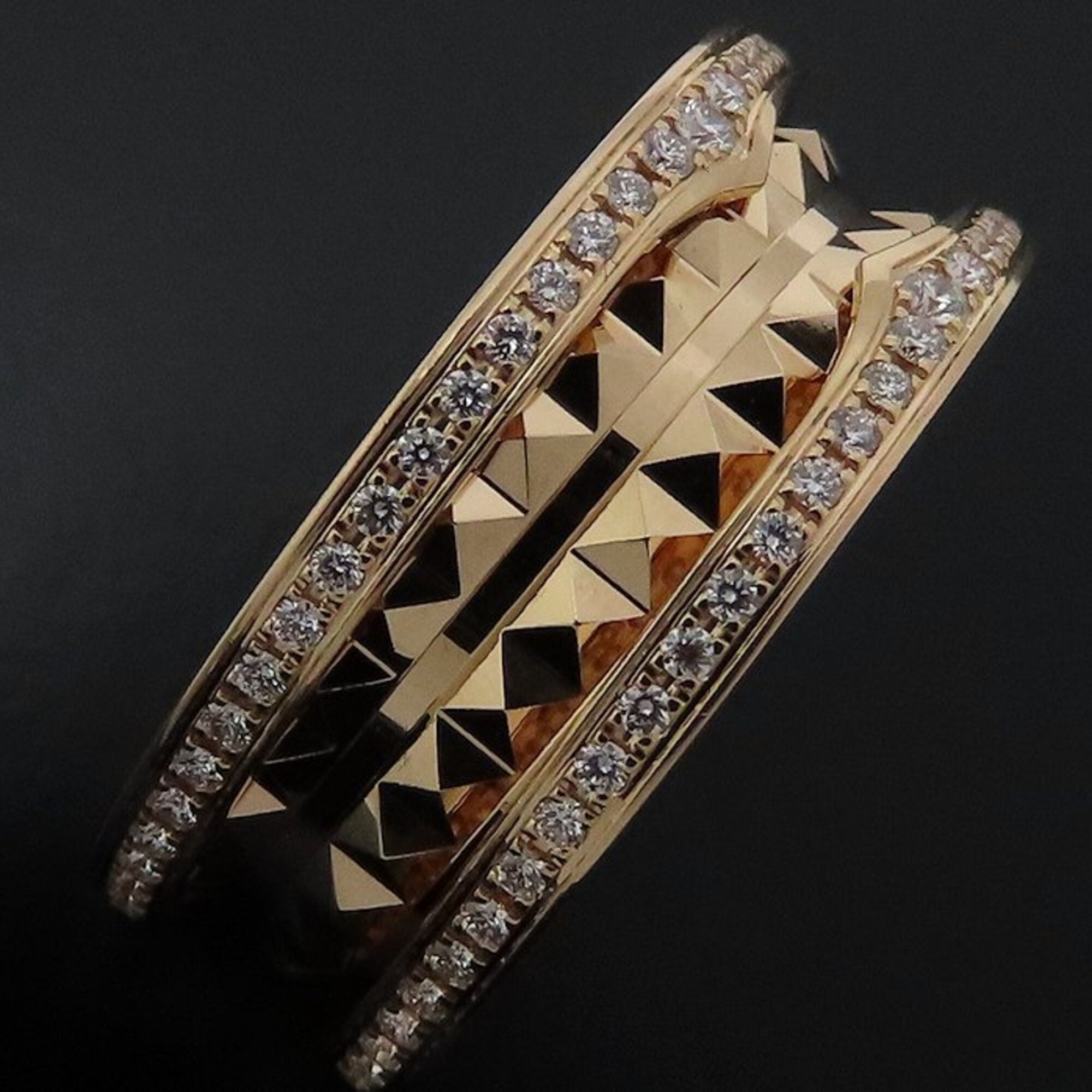 Bvlgari B.Zero1 Pink Gold (18K) Band Ring (Pre-Owned)