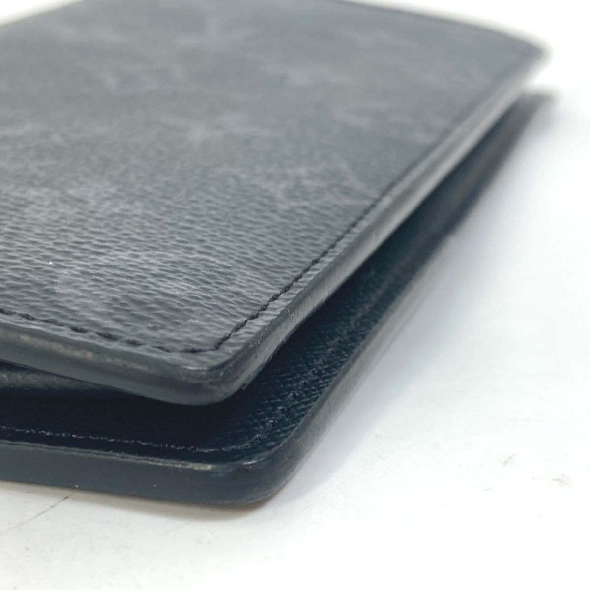 Louis Vuitton Monogram Eclipse Black Monogram Eclipse Long Wallet (Bi-Fold) (Pre-Owned)