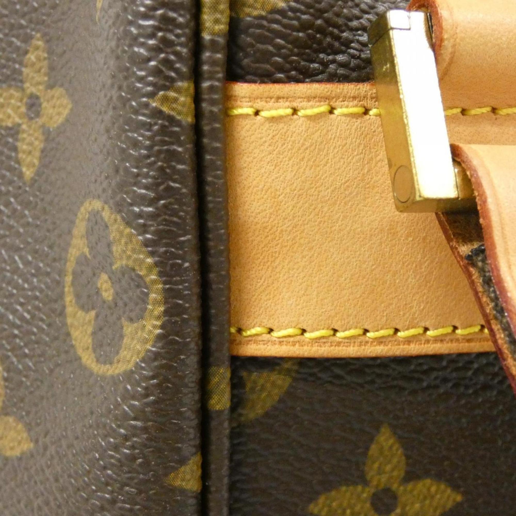 Louis Vuitton Brown Coated Canvas Handbag (Pre-Owned)