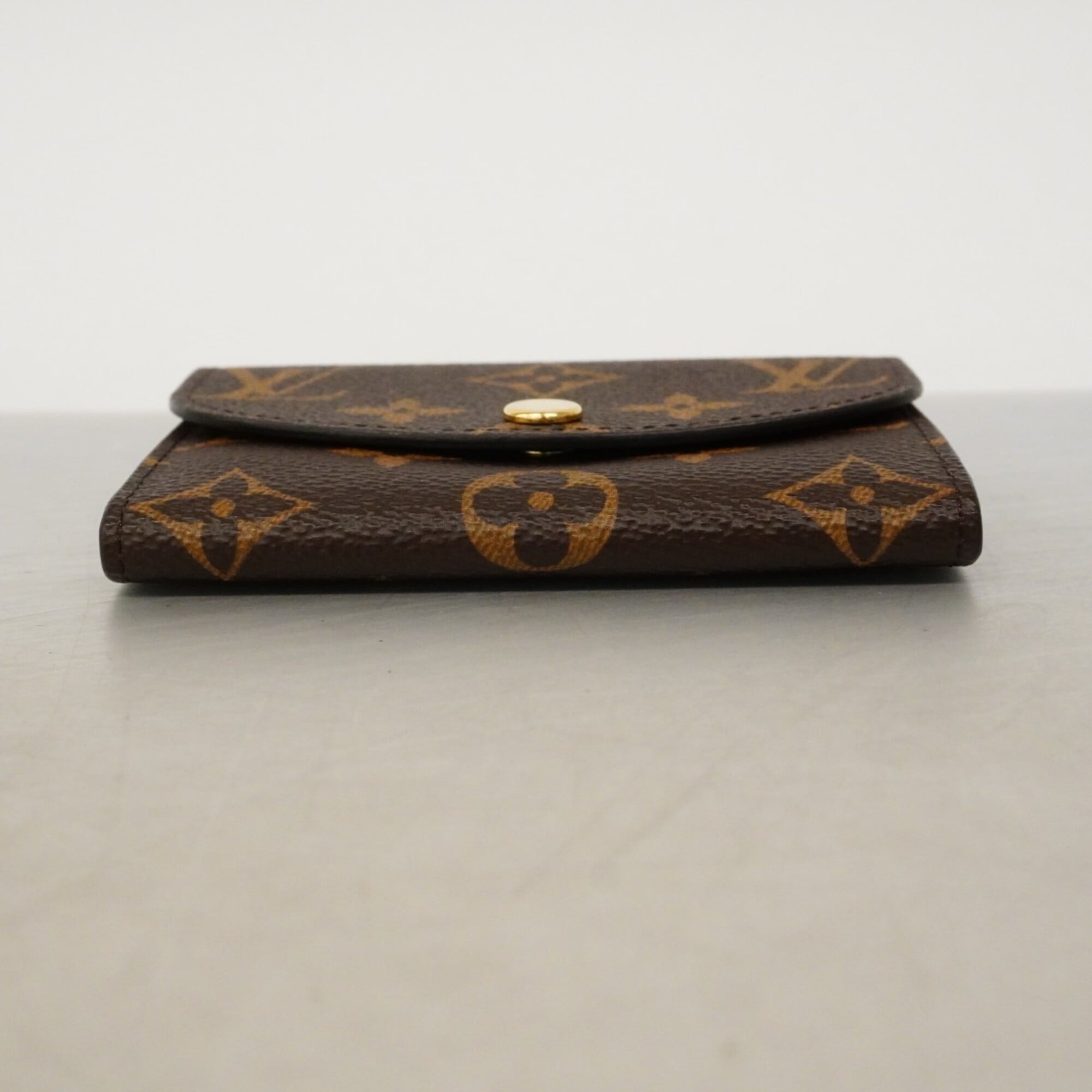 Louis Vuitton Brown Fuchsia Coin Purse/Coin Case (Pre-Owned)