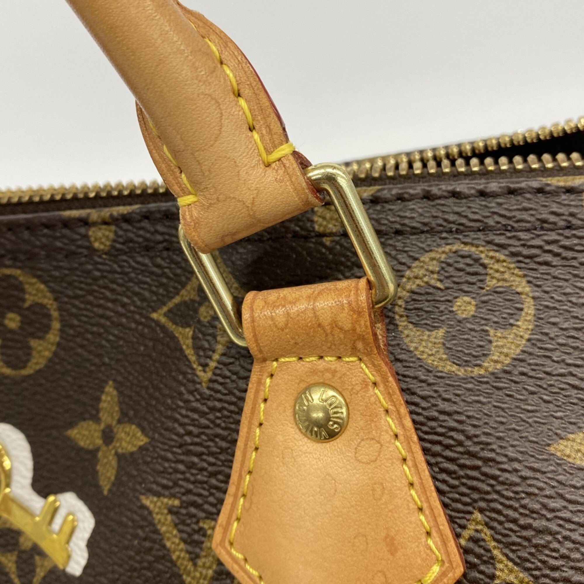 Louis Vuitton Brown Handbag (Pre-Owned)