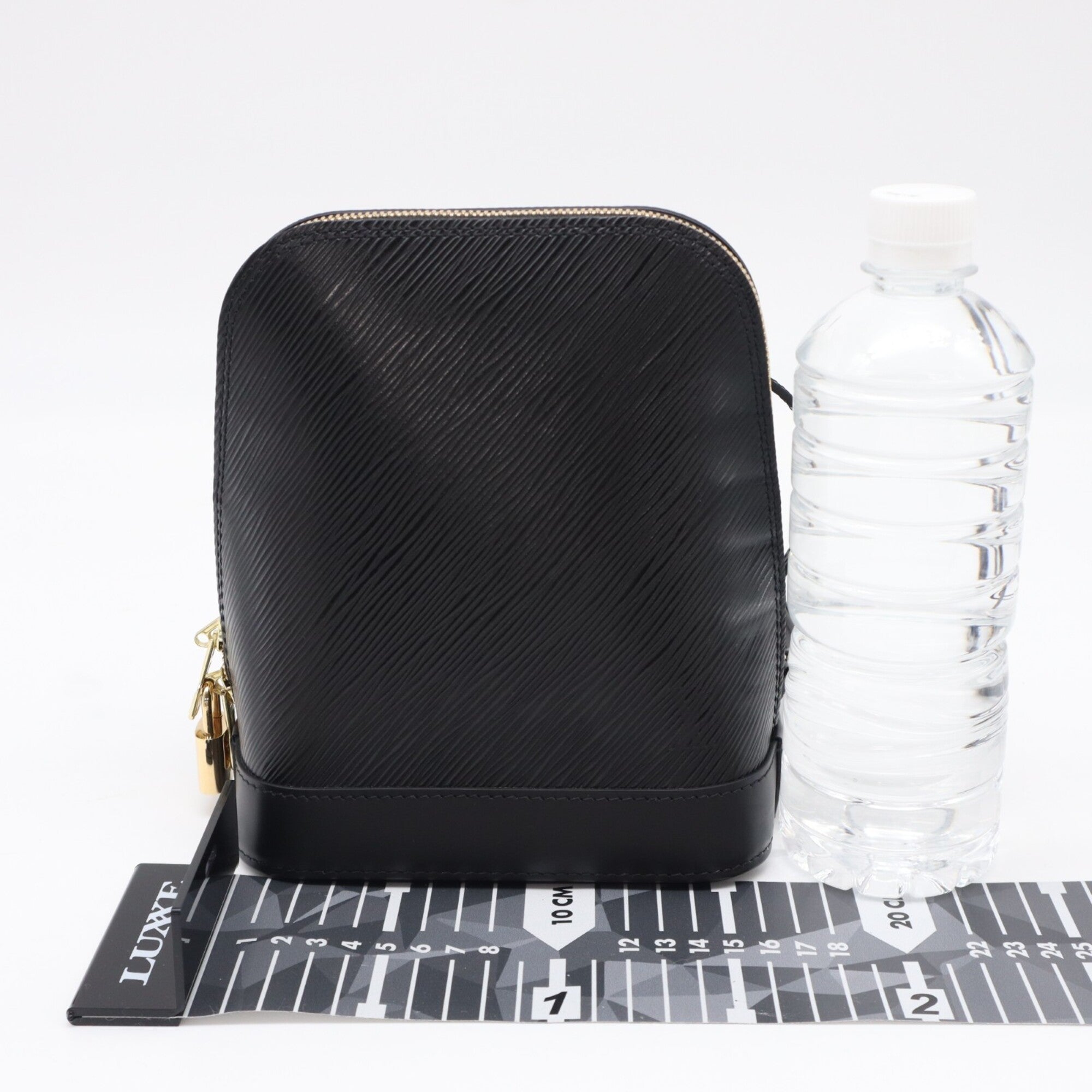 Louis Vuitton Epi Black Epi Leather Backpack (Pre-Owned)