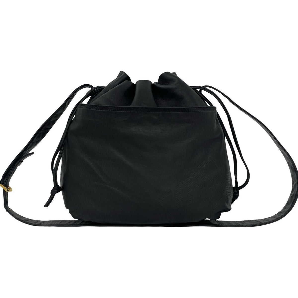 Loewe Black Leather Crossbody Bag Shoulder Bag (Pre-Owned)