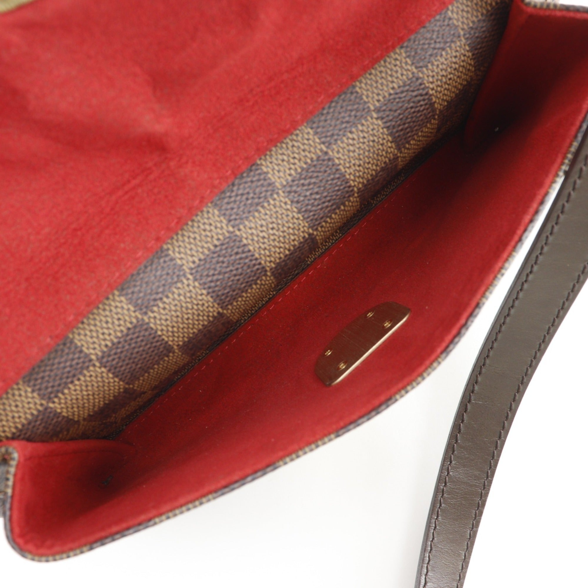 Louis Vuitton Damier Brown Damier Canvas Shoulder Bag (Pre-Owned)