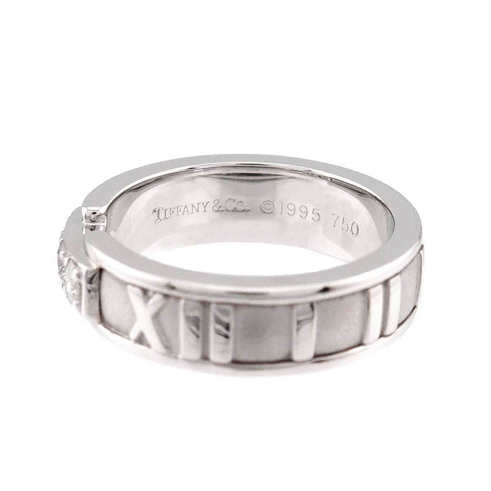 Tiffany White Gold (18K) Band Ring (Pre-Owned)