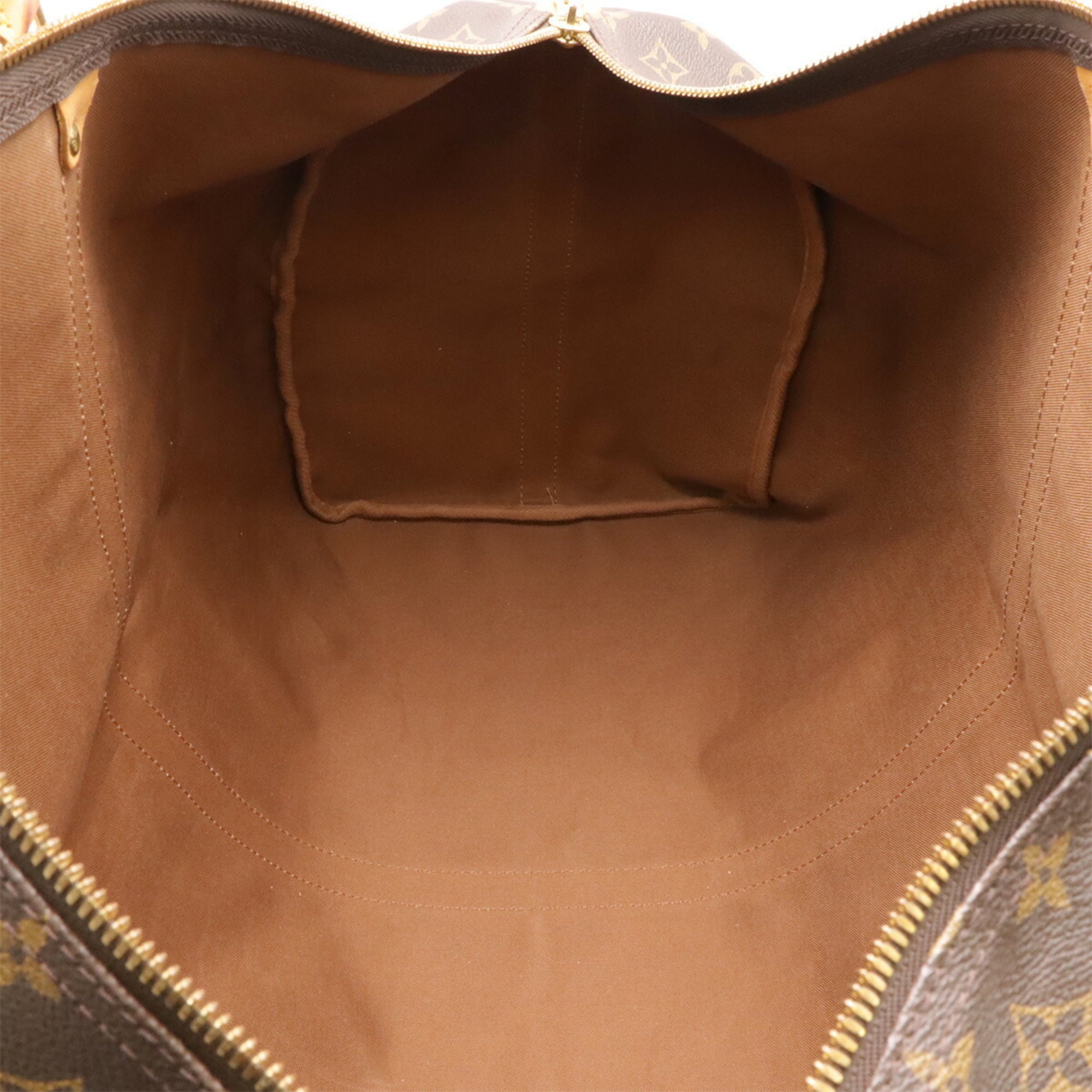 Louis Vuitton Brown Monogram Canvas Boston Bag Shoulder Bag (Pre-Owned)