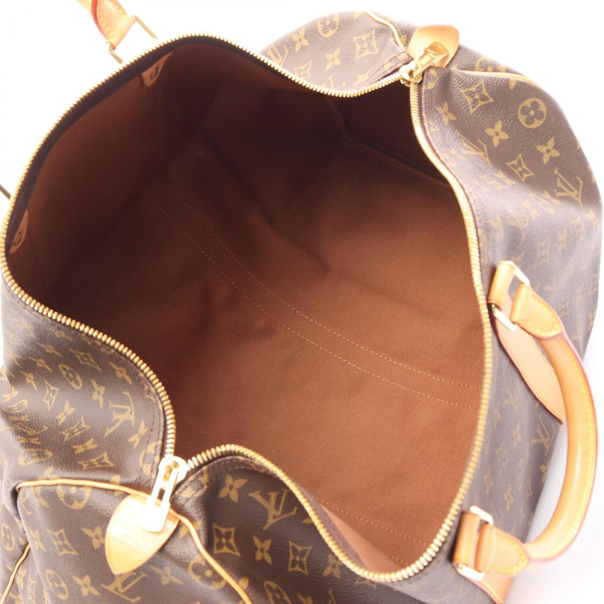 Louis Vuitton Brown Monogram Monogram Boston Bag Handbag (Pre-Owned)