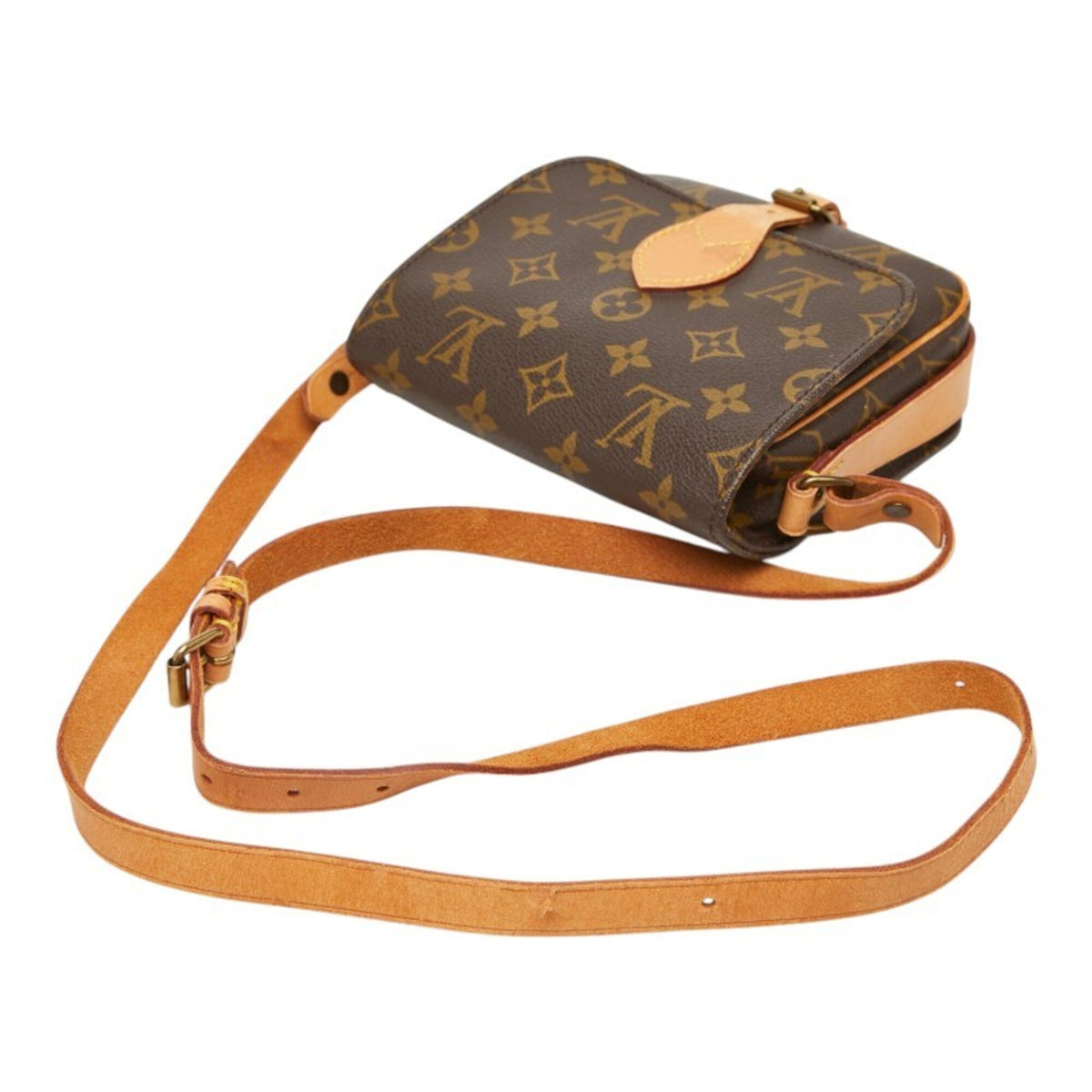 Louis Vuitton Brown Pvc Leather Shoulder Bag (Pre-Owned)