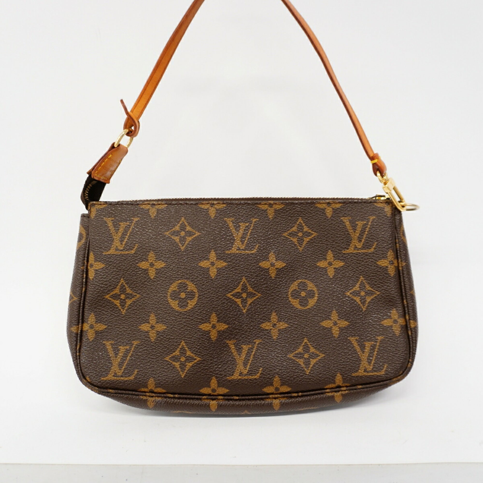 Louis Vuitton Brown Pouch (Pre-Owned)