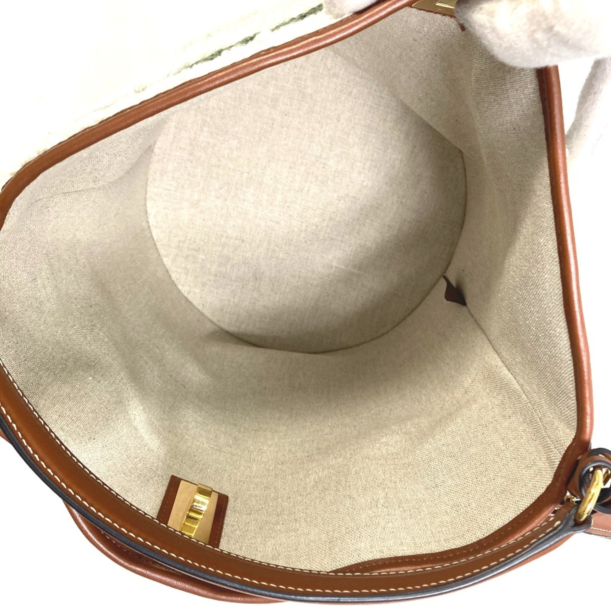 Celine White Leather Handbag (Pre-Owned)