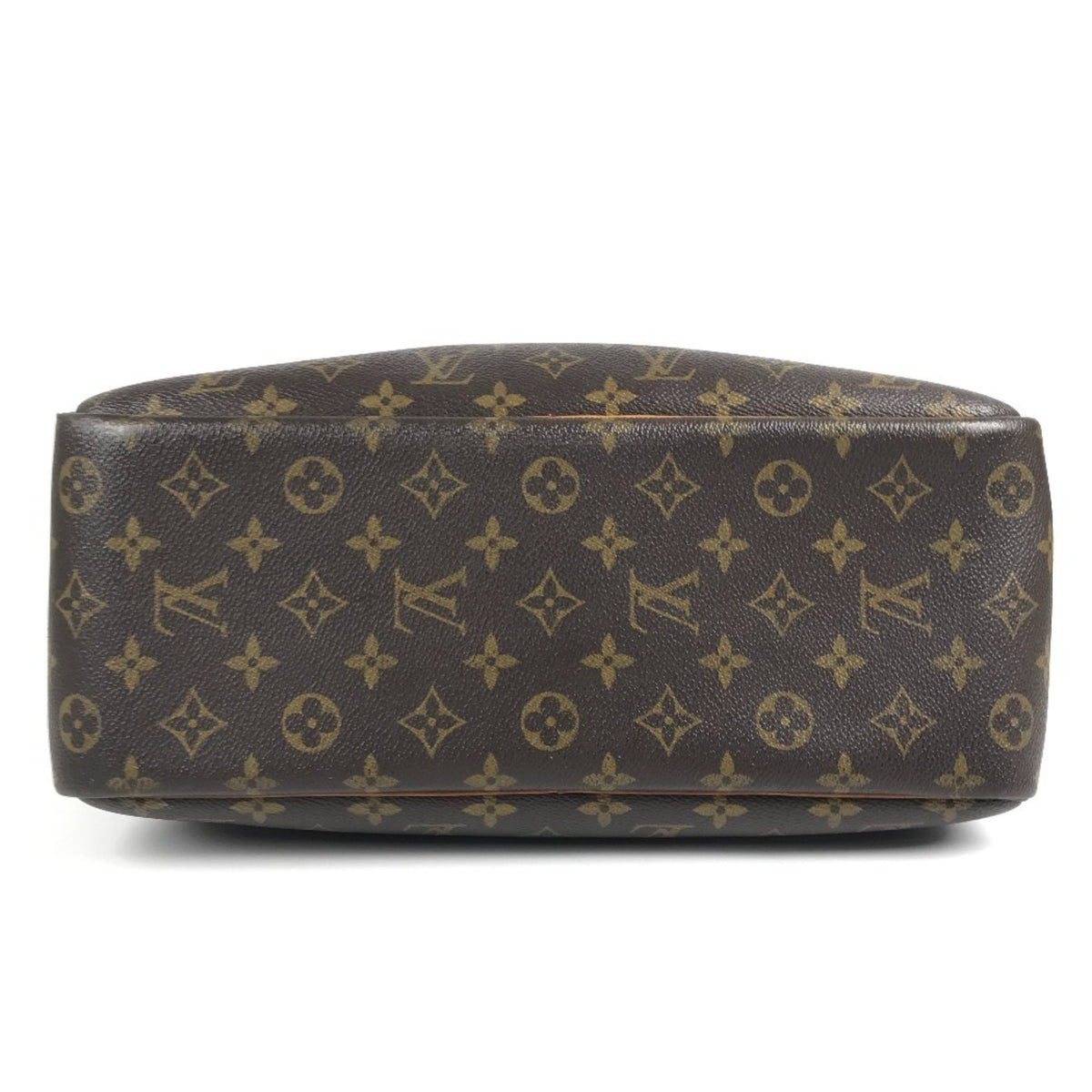 Louis Vuitton Brown Monogram Canvas Boston Bag Handbag Tote Bag (Pre-Owned)