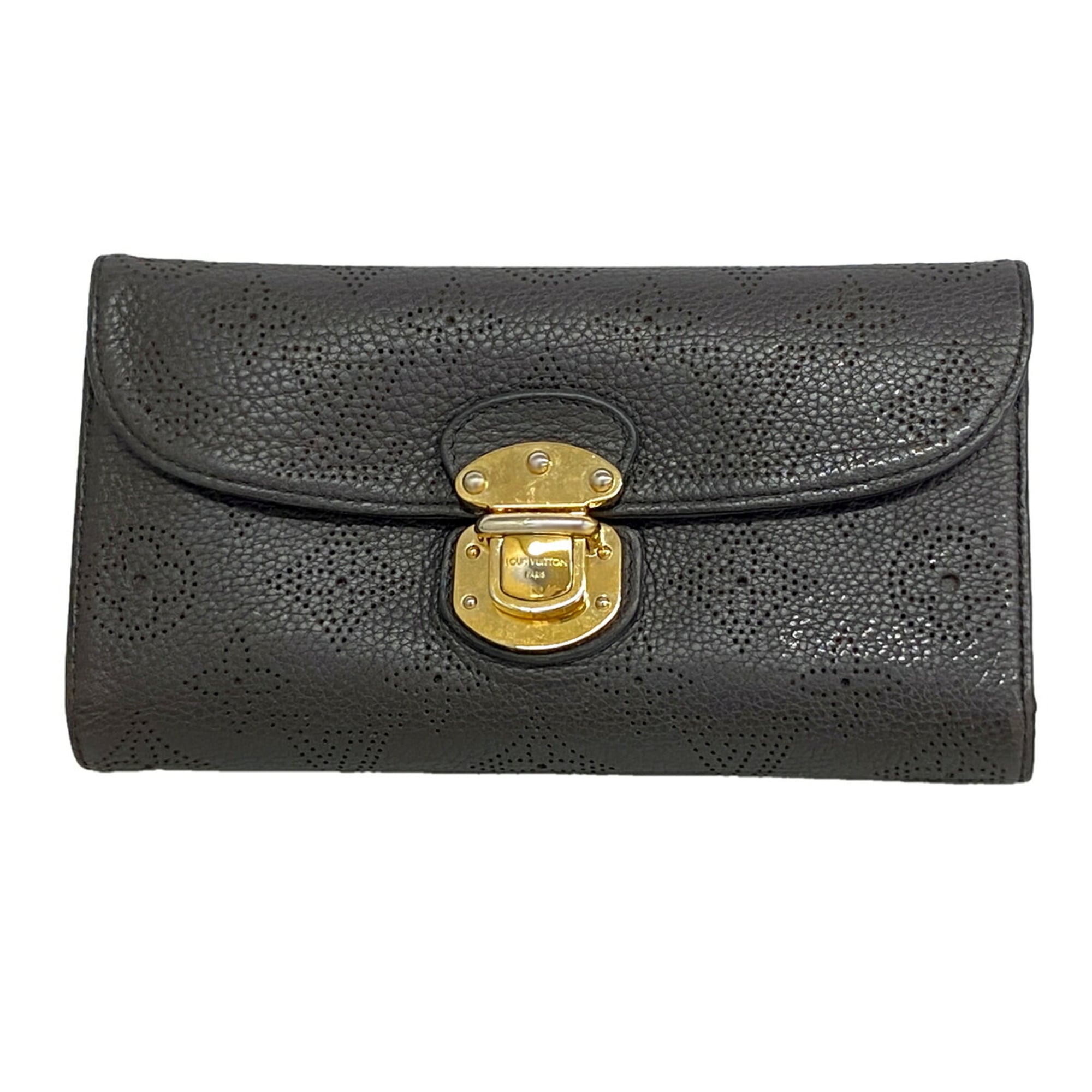 Louis Vuitton Chocolat Long Wallet (Tri-Fold) (Pre-Owned)