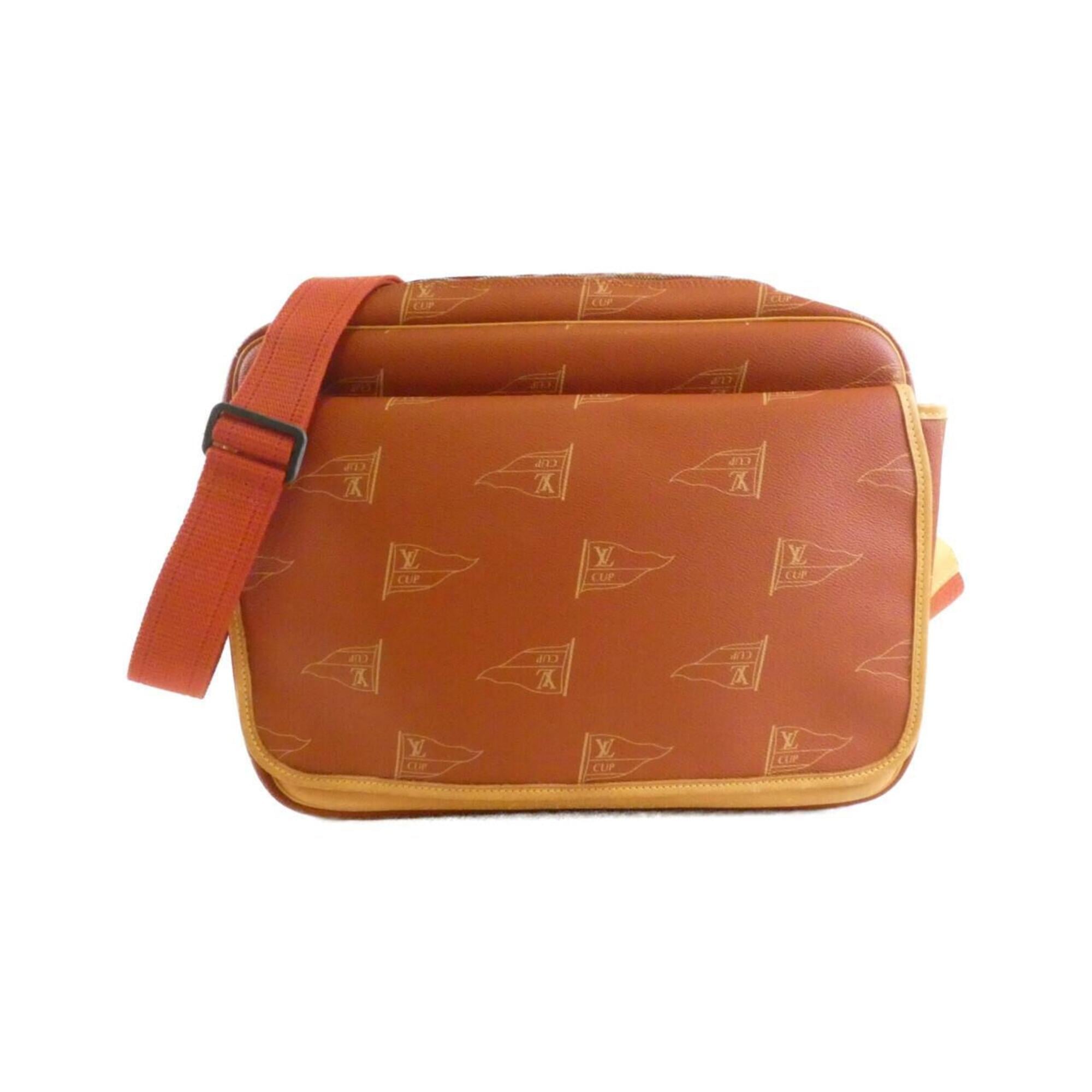 Louis Vuitton Gold Coated Canvas Shoulder Bag (Pre-Owned)