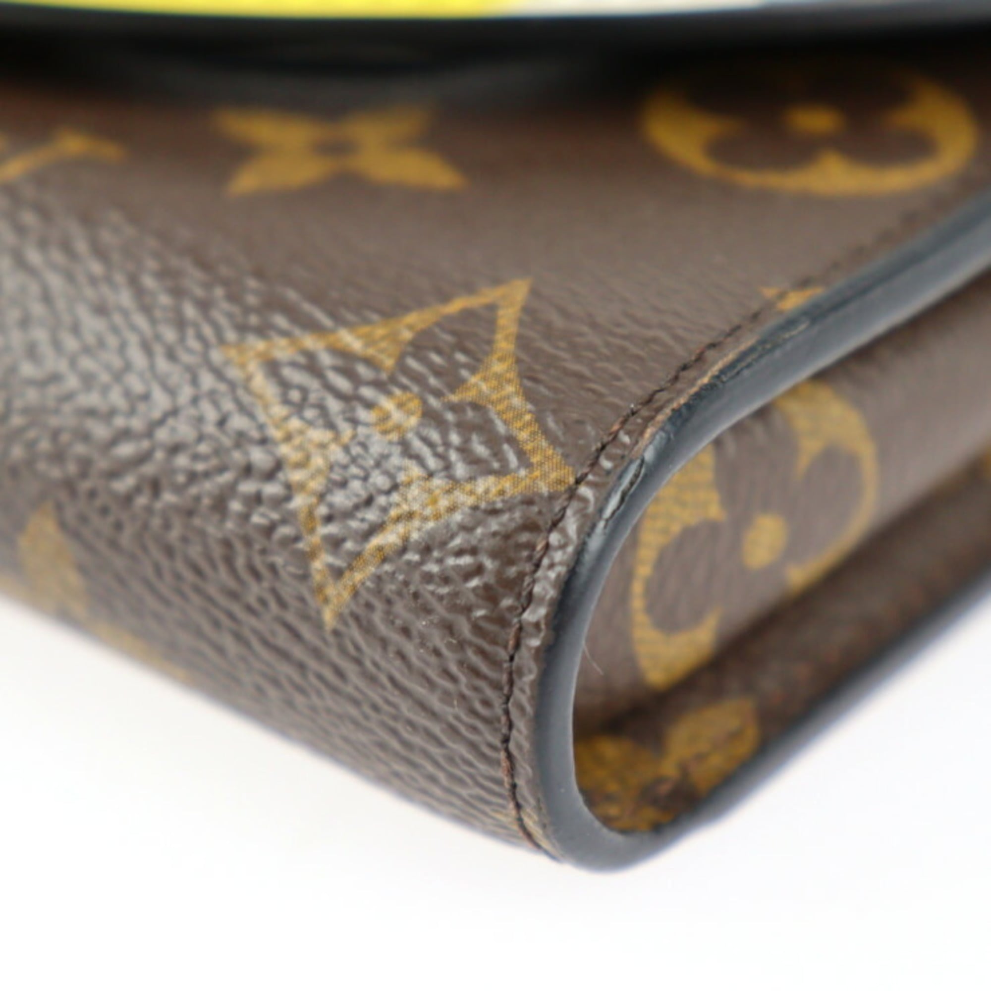 Louis Vuitton Brown Monogram Multi-Color Monogram Leather Pochette Shoulder Bag (Pre-Owned)