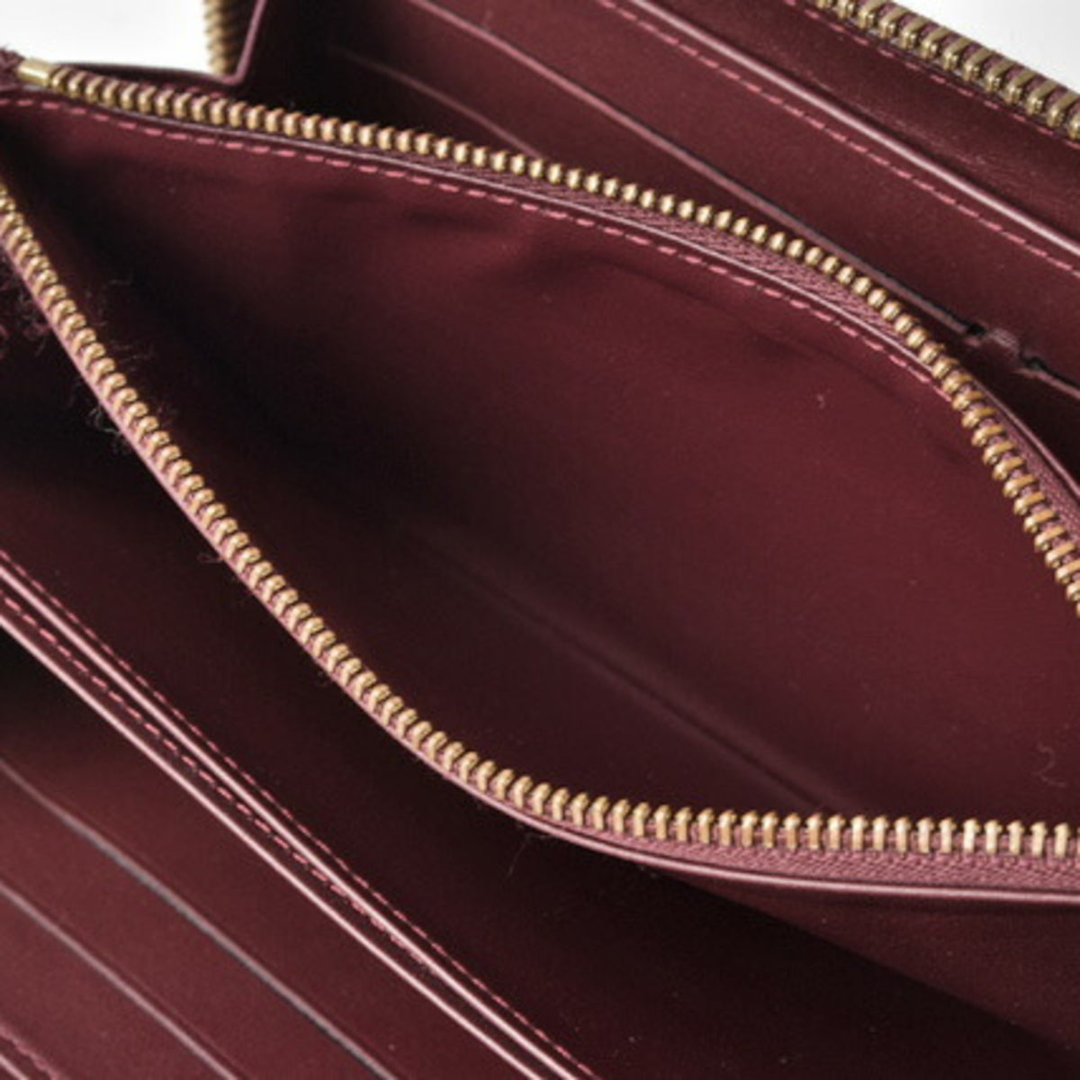 Louis Vuitton Vernis Rouge Fauviste Vernis Long Wallet (Bi-Fold) (Pre-Owned)