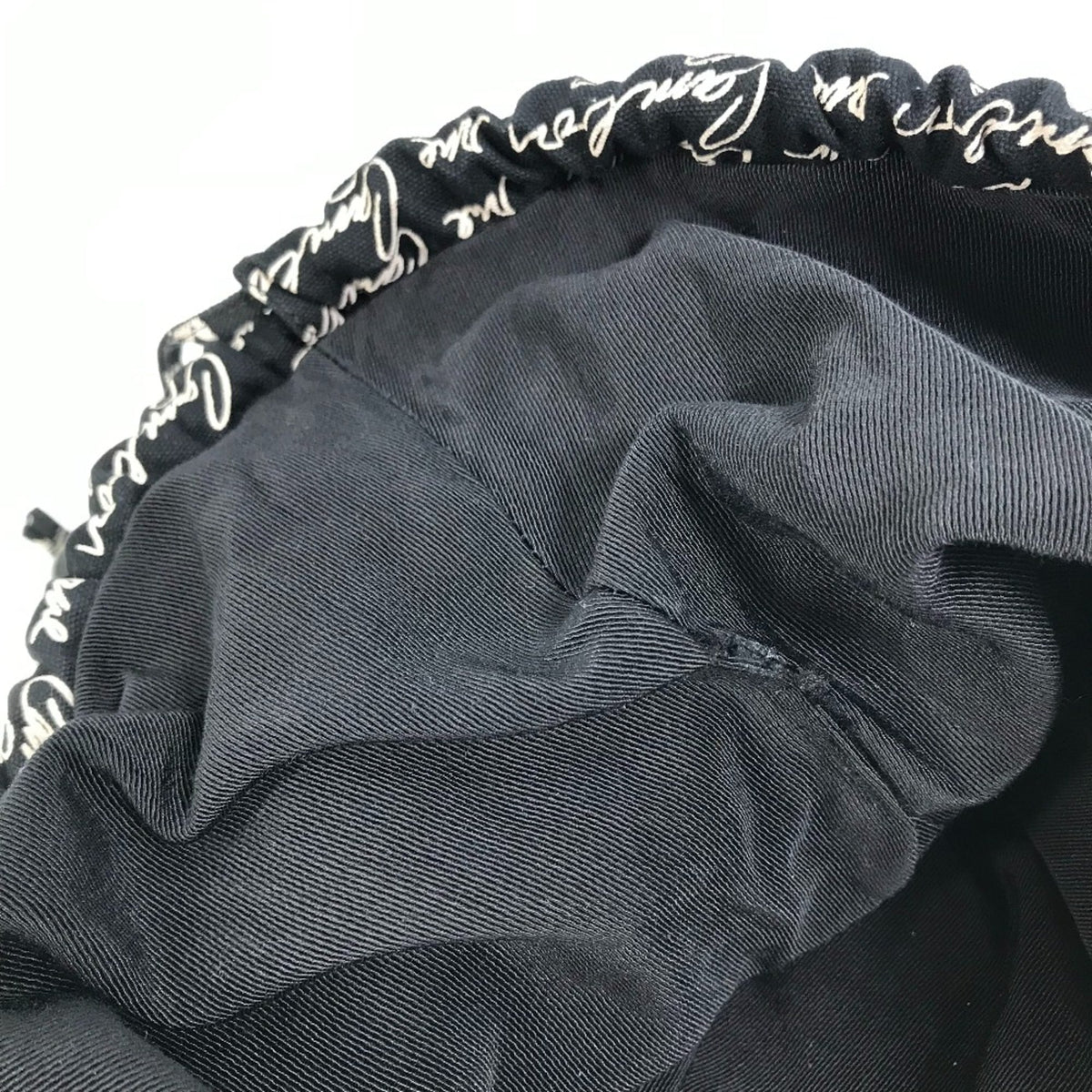 Chanel Black Cloth Tote Bag (Pre-Owned)