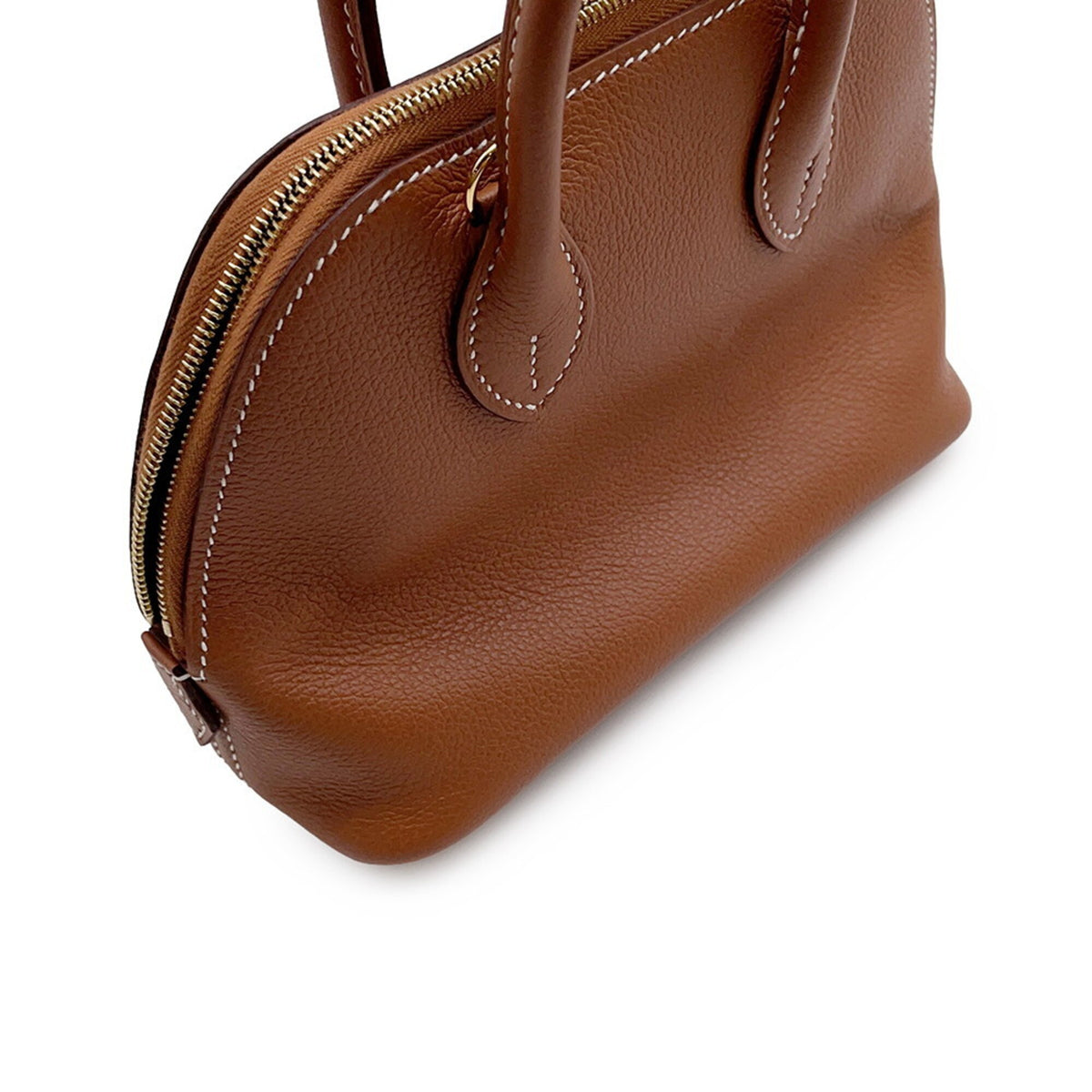 Hermes Bolide Gold Handbag (Pre-Owned)