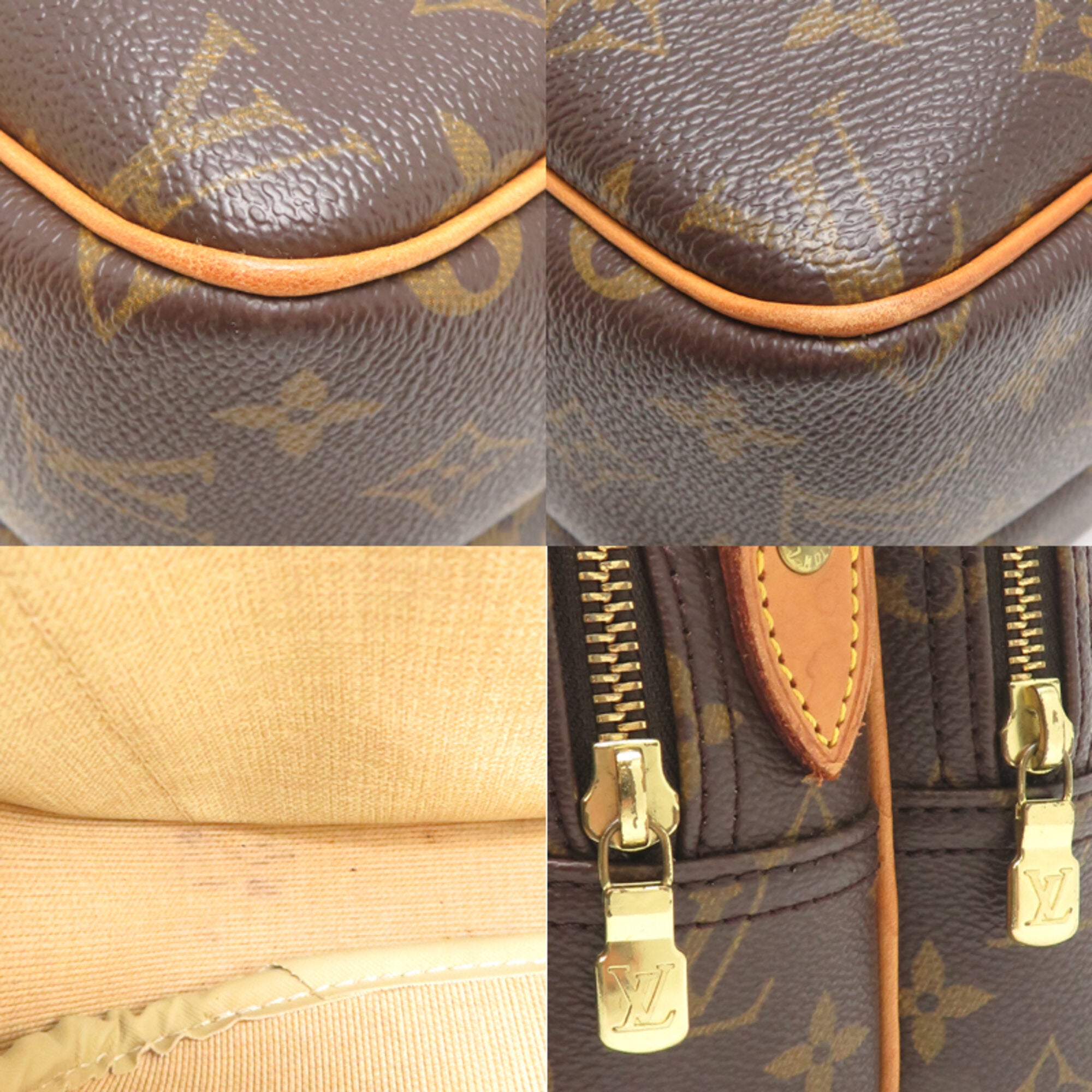 Louis Vuitton Brown Monogram Shoulder Bag (Pre-Owned)