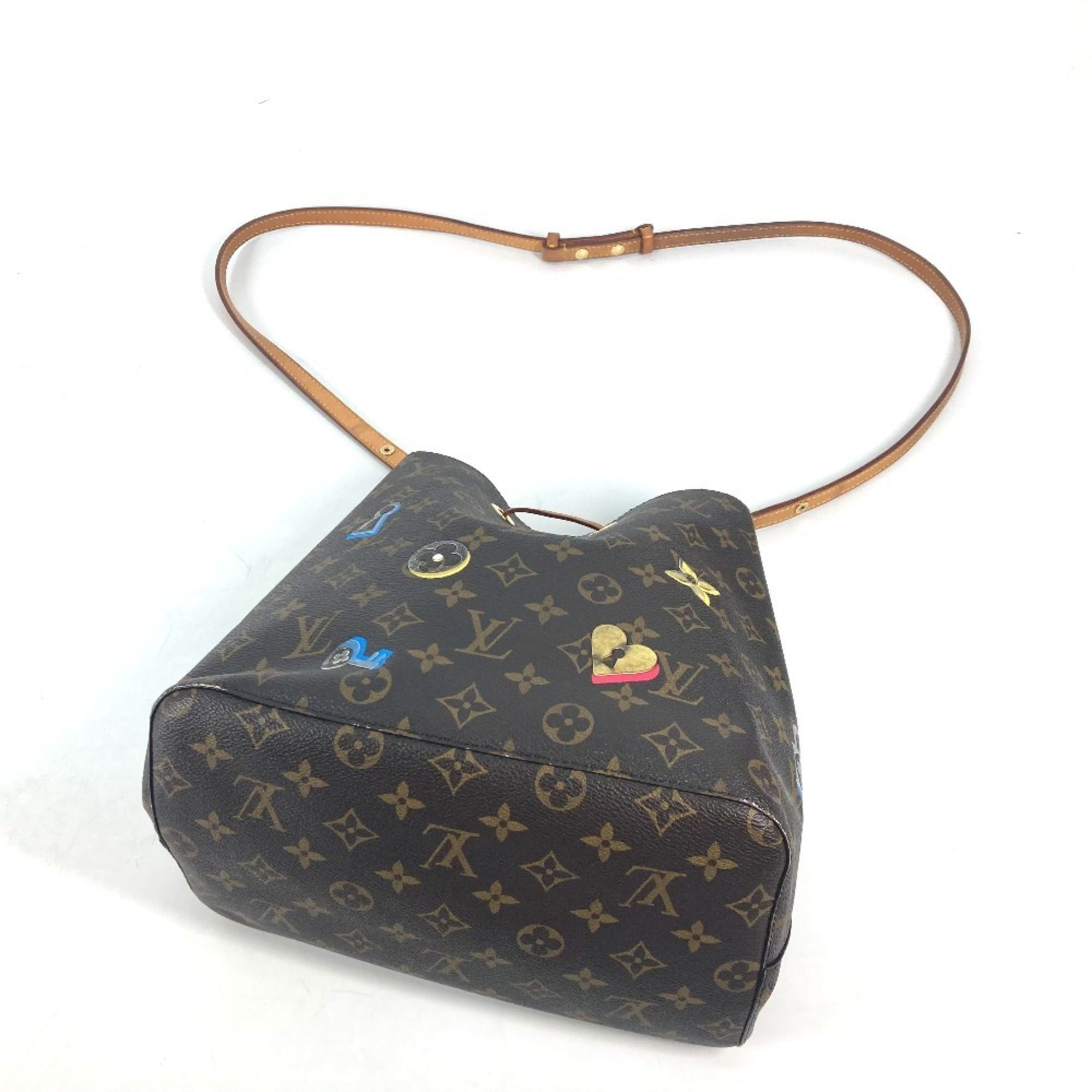 Louis Vuitton Brown Monogram Canvas Shoulder Bag (Pre-Owned)