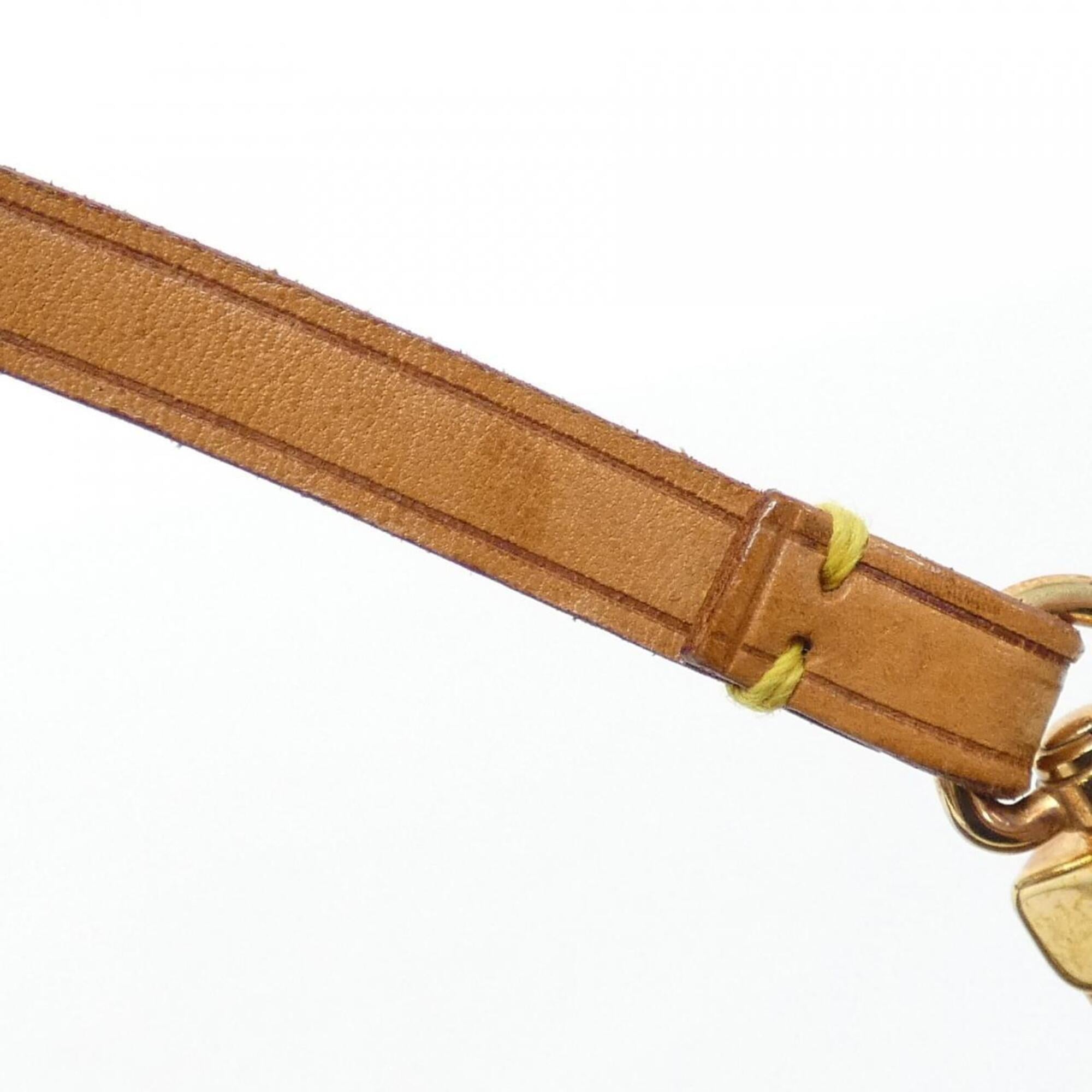 Louis Vuitton Brown Coated Canvas Pochette Pouch (Pre-Owned)