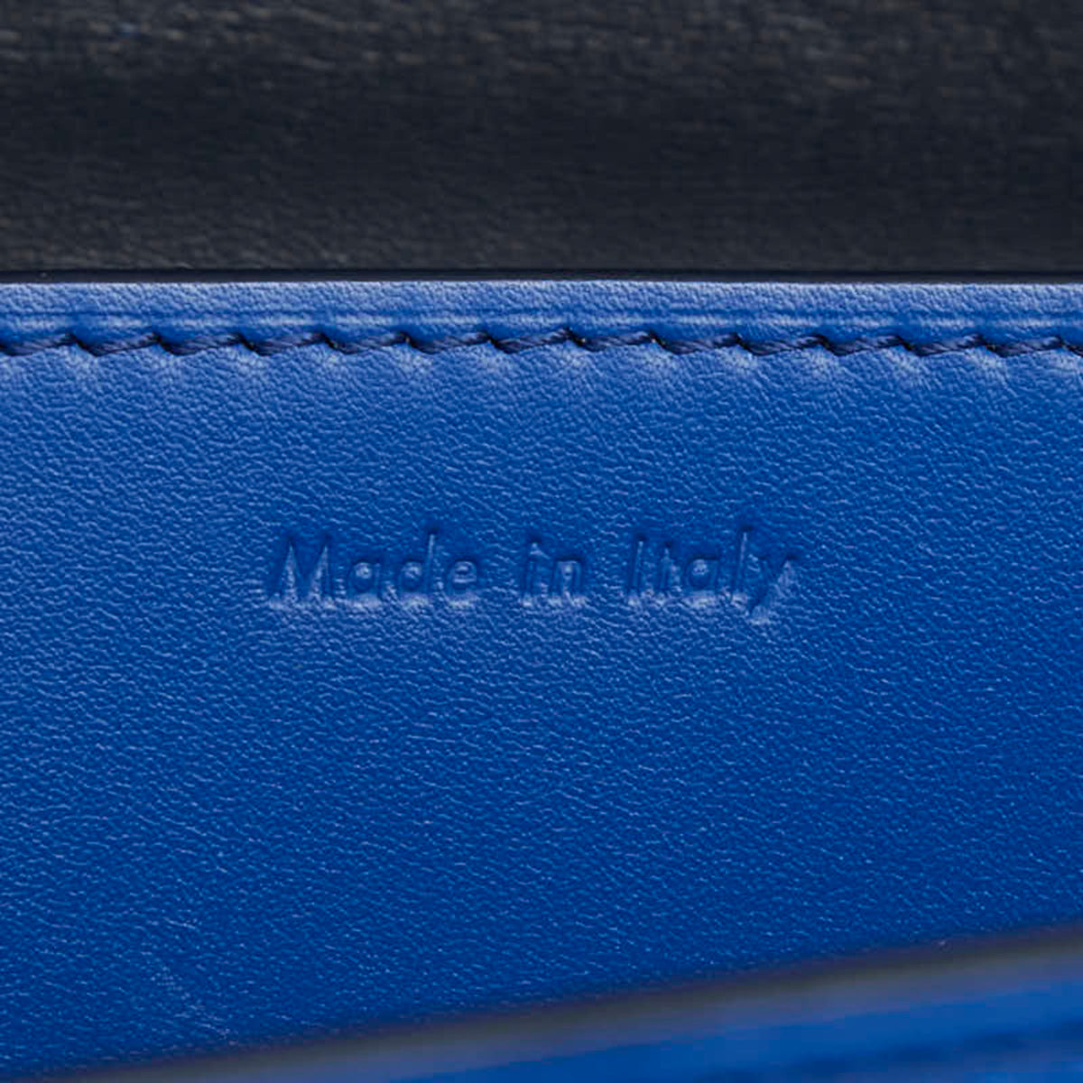 Celine Blue Suede Leather Shoulder Bag (Pre-Owned)
