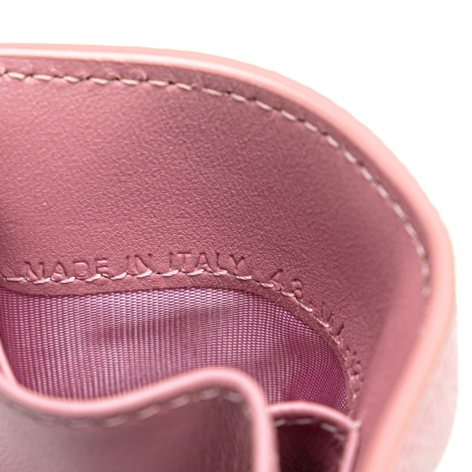 Christian Dior Pink Leather Wallet (Bi-Fold) (Pre-Owned)