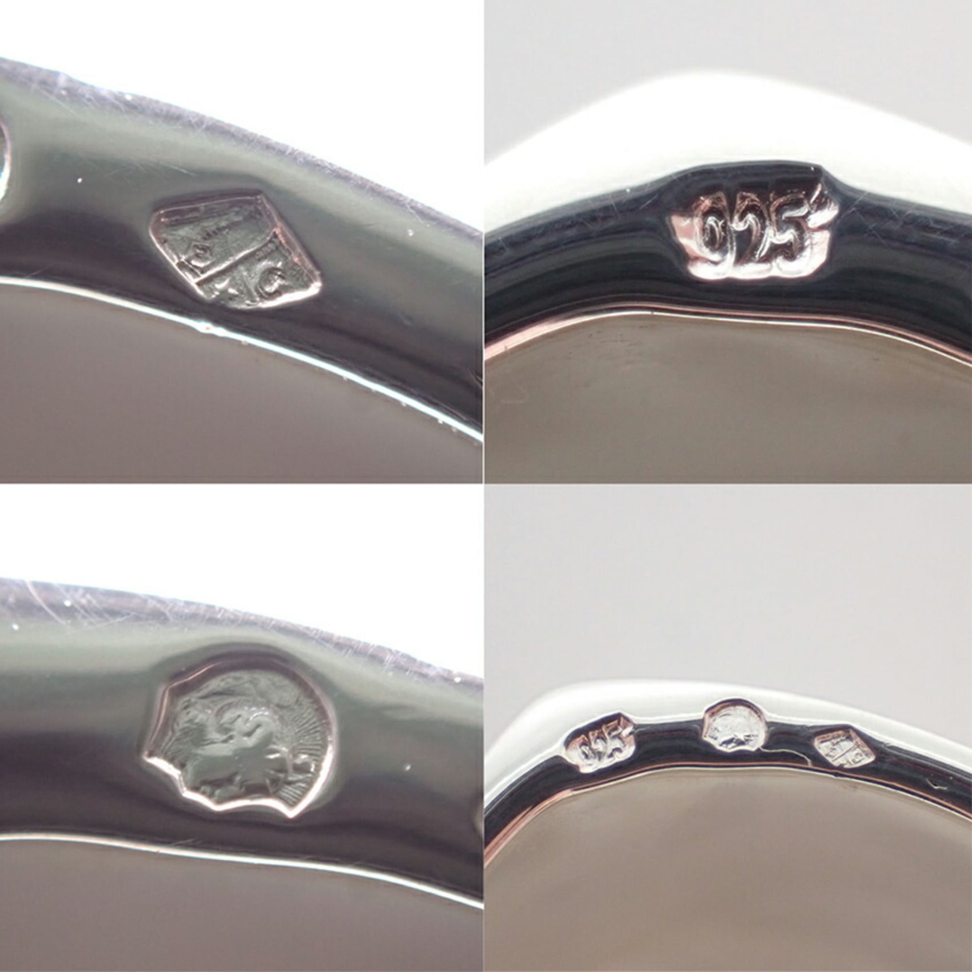 Chanel Silver Sterling Silver 925 Band Ring (Pre-Owned)