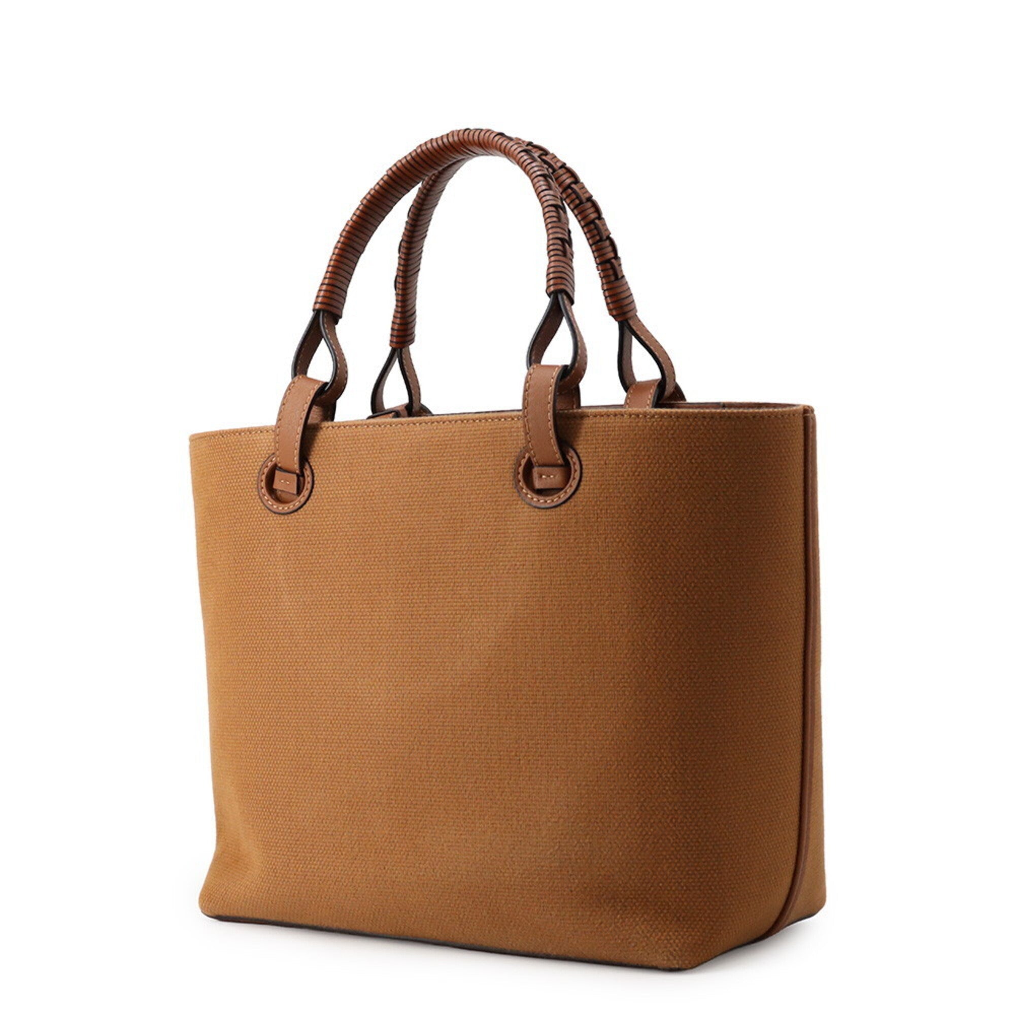 Loewe Jacquard Leather Handbag Shoulder Bag Tote Bag (Pre-Owned)