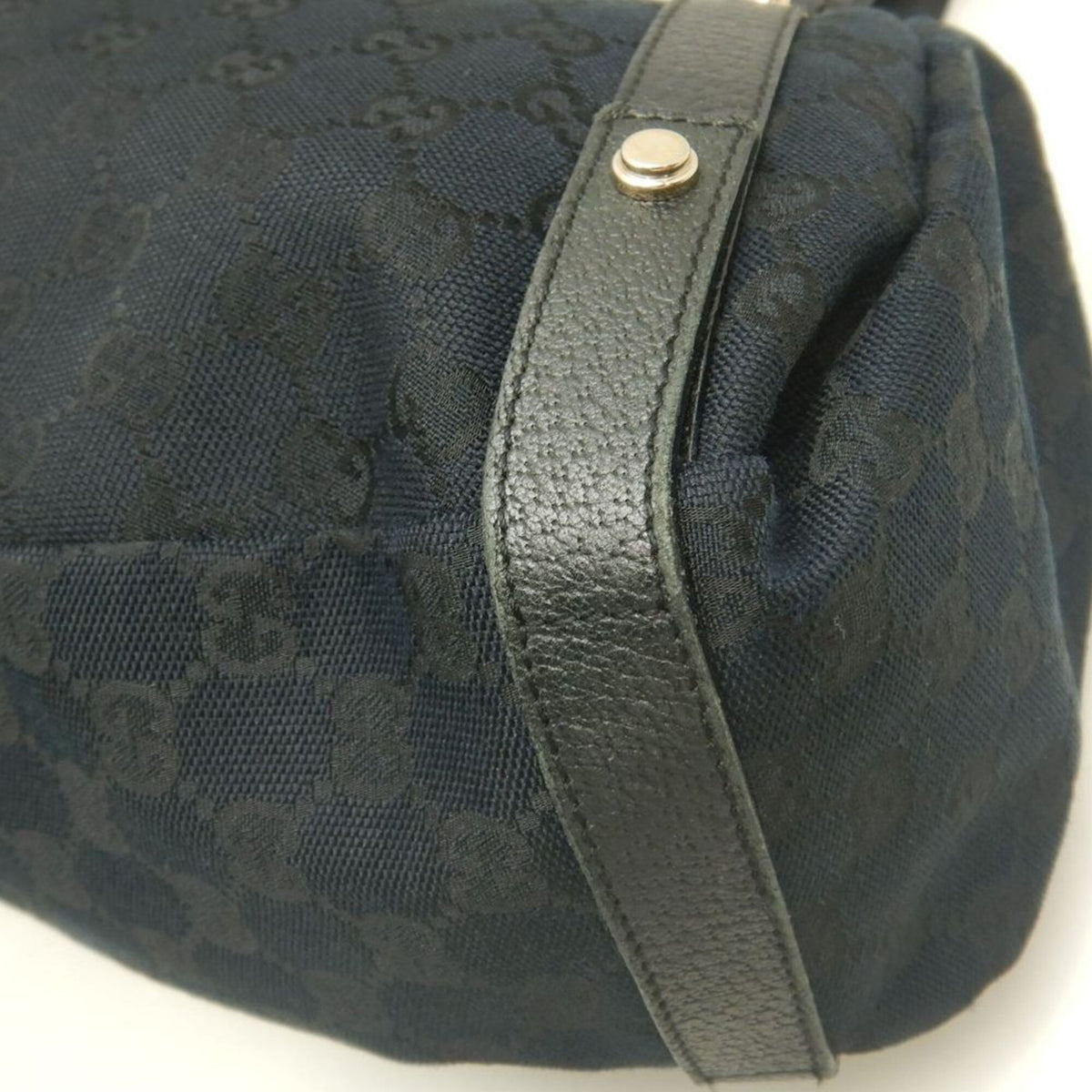 Gucci Black Gg Canvas Tote Bag (Pre-Owned)