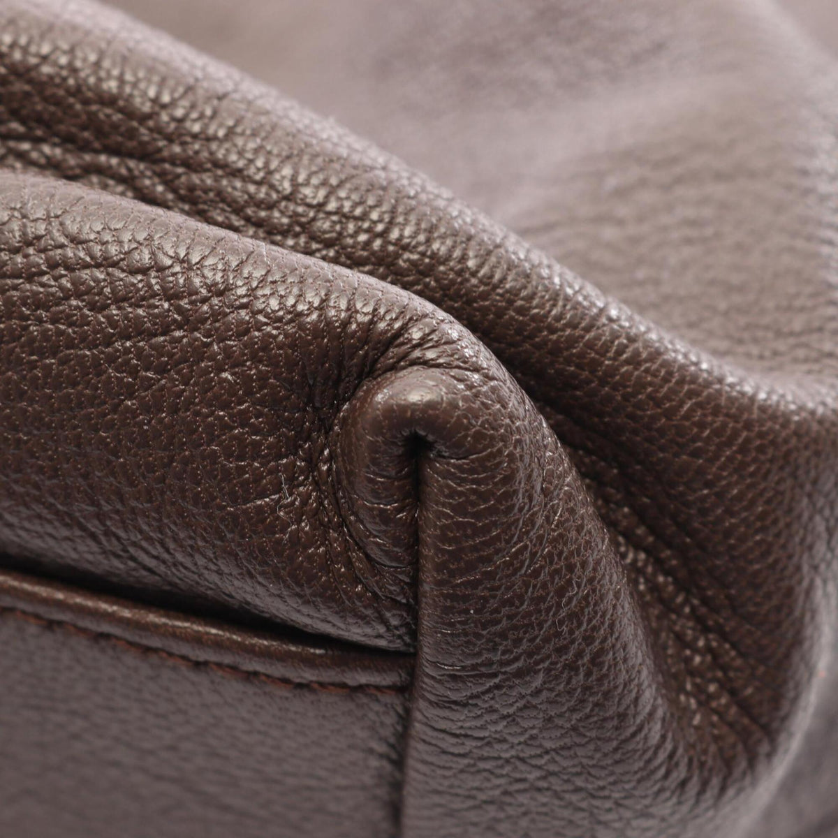 Bvlgari Brown Leather Handbag (Pre-Owned)