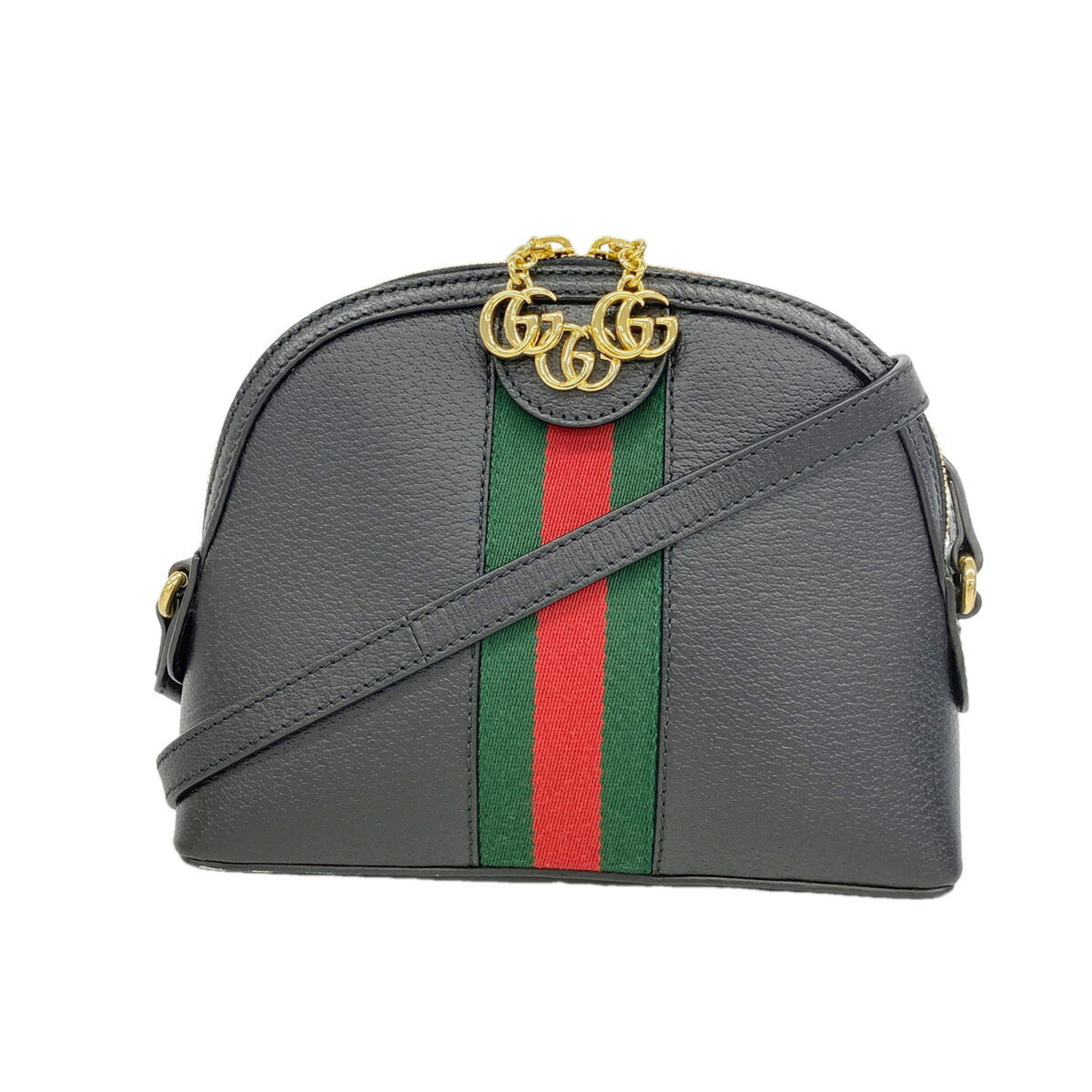 Gucci Black Leather Shoulder Bag (Pre-Owned)