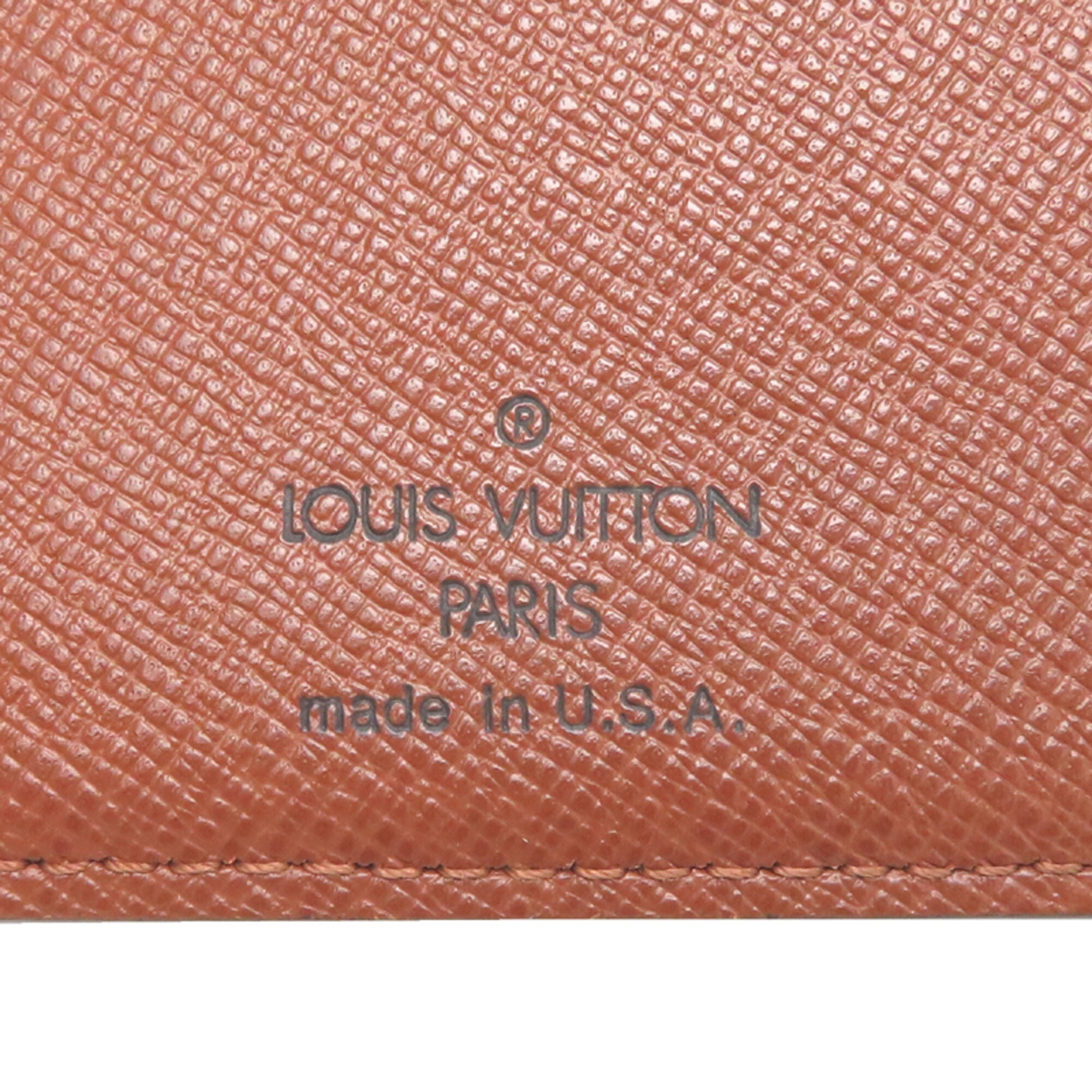 Louis Vuitton Brown Monogram Wallet (Bi-Fold) (Pre-Owned)