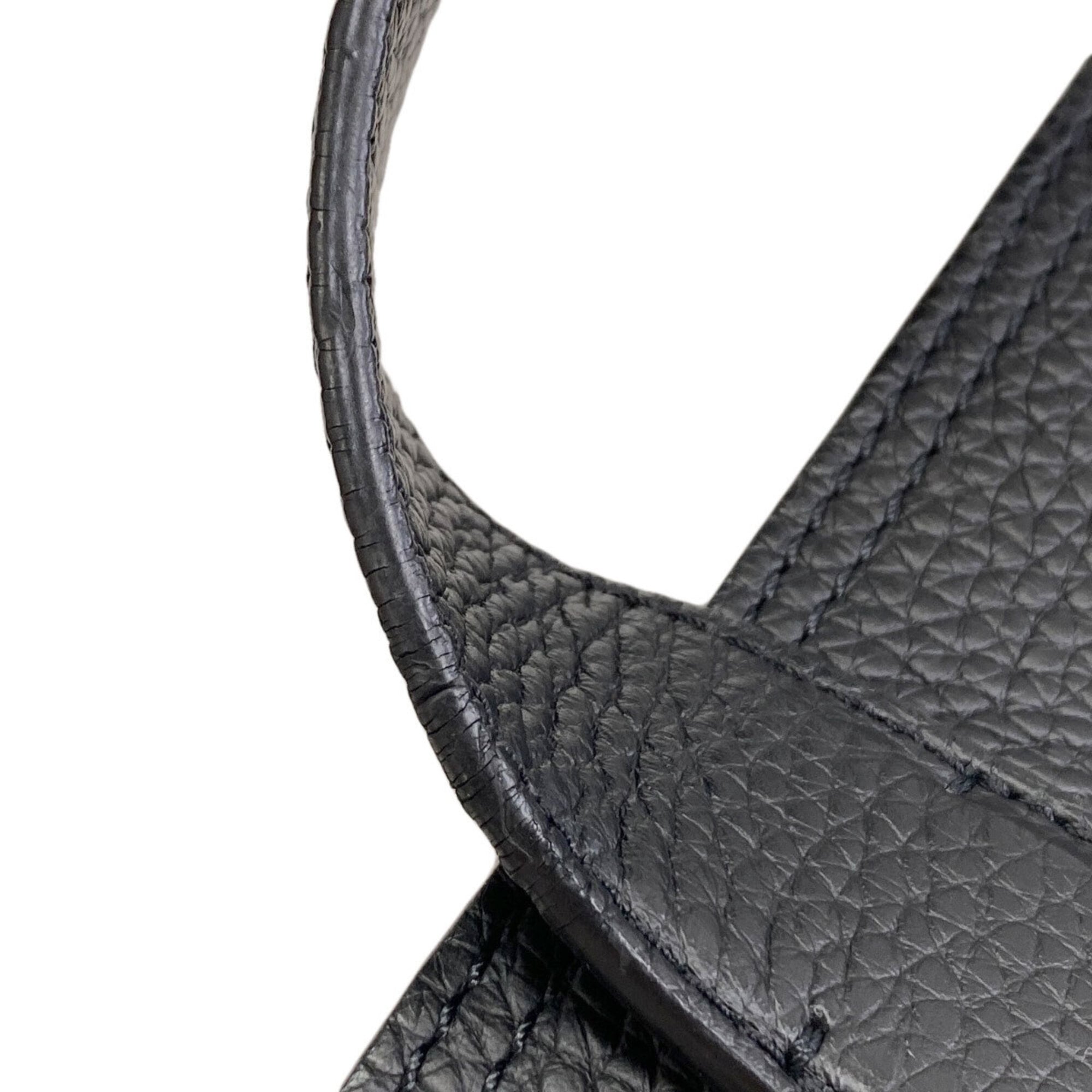 Louis Vuitton Taurillon Black Leather Tote Bag (Pre-Owned)