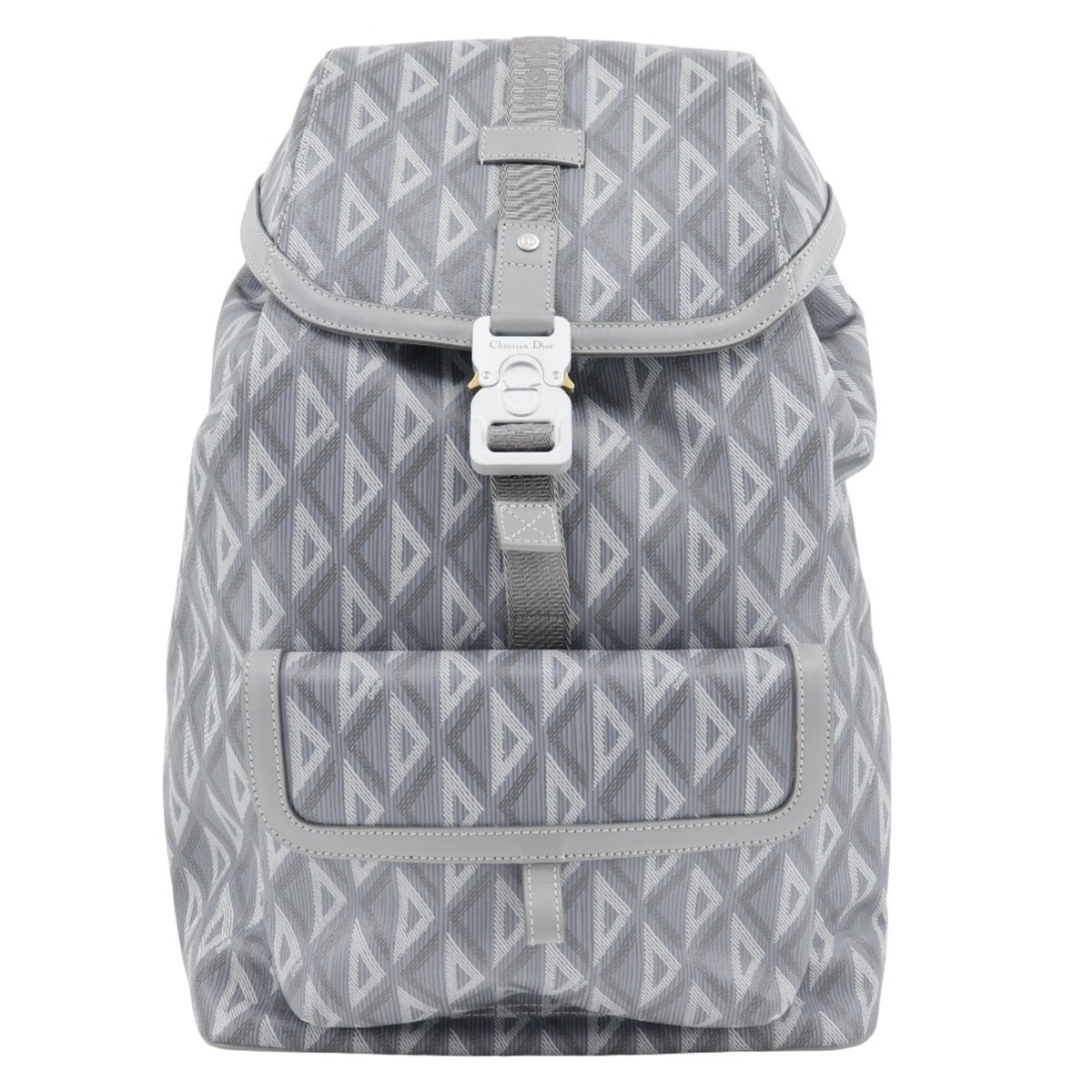 Christian Dior Gray Pvc Backpack (Pre-Owned)