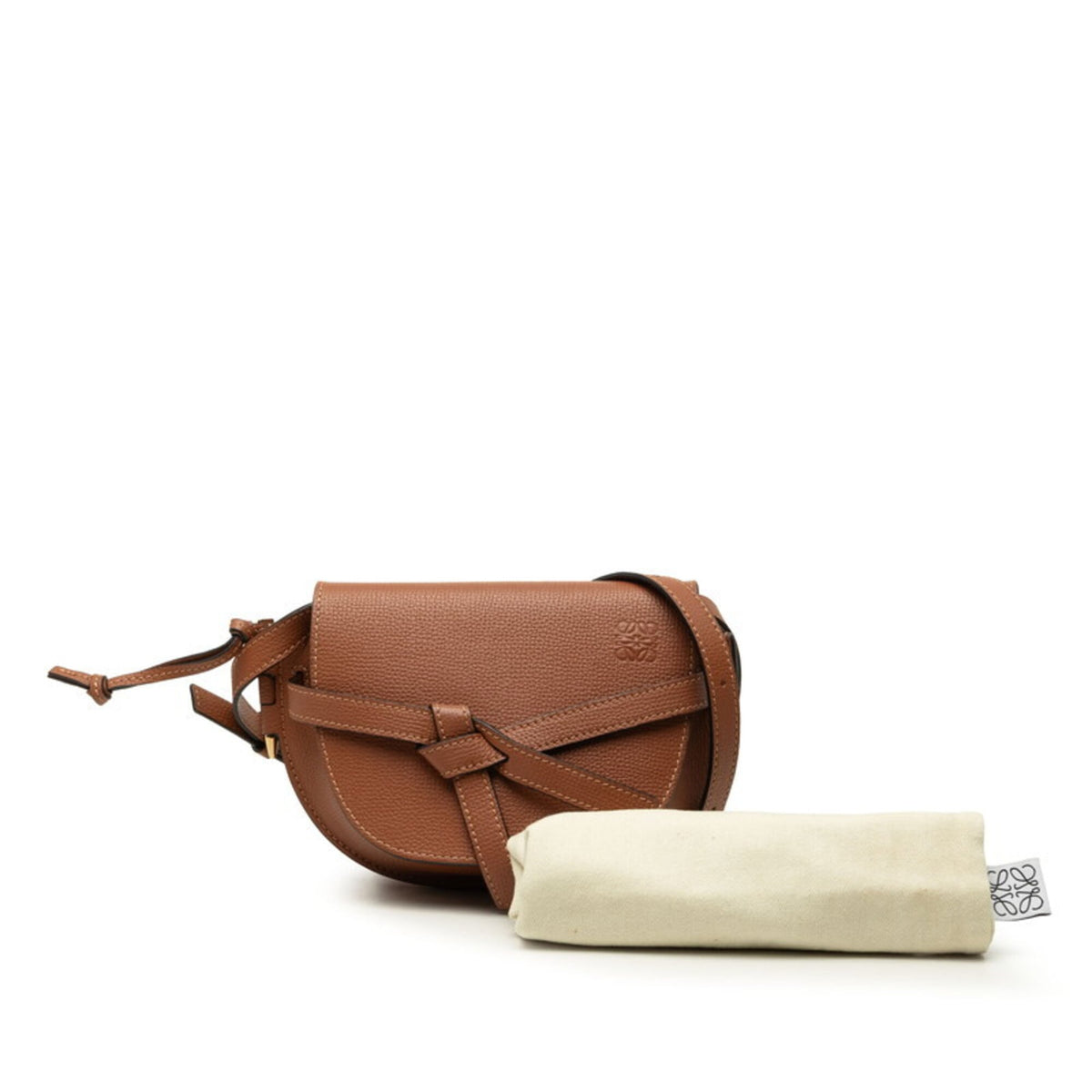 Loewe Brown Leather Shoulder Bag (Pre-Owned)