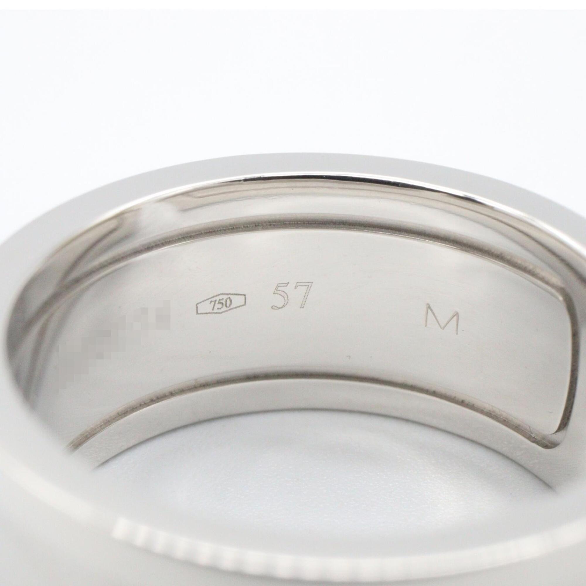 Cartier Silver White Gold (18K) Band Ring (Pre-Owned)