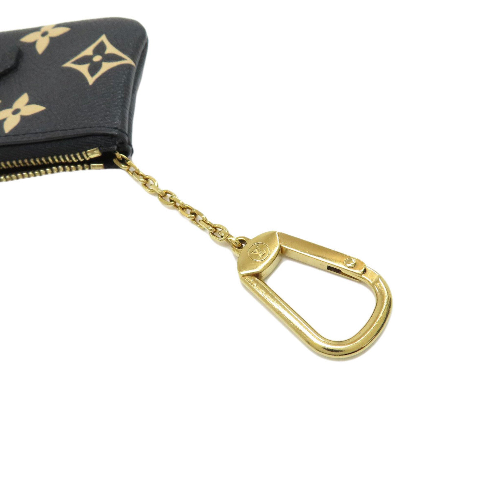 Louis Vuitton Empreinte Beige Black Monogram Empreinte Coin Purse/Coin Case (Pre-Owned)