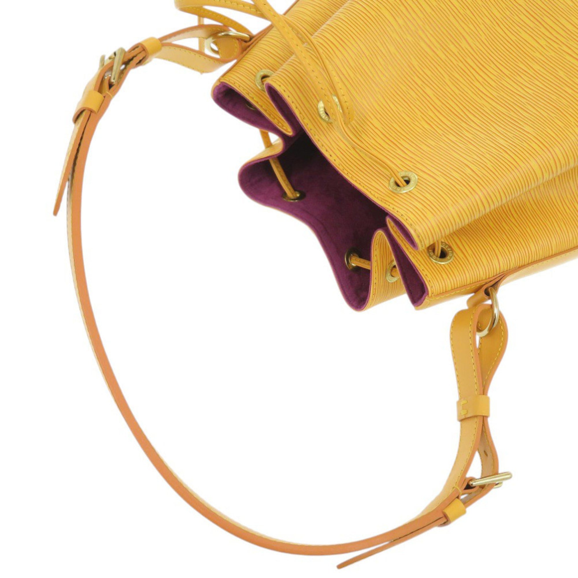 Louis Vuitton Yellow Epi Leather Shoulder Bag (Pre-Owned)