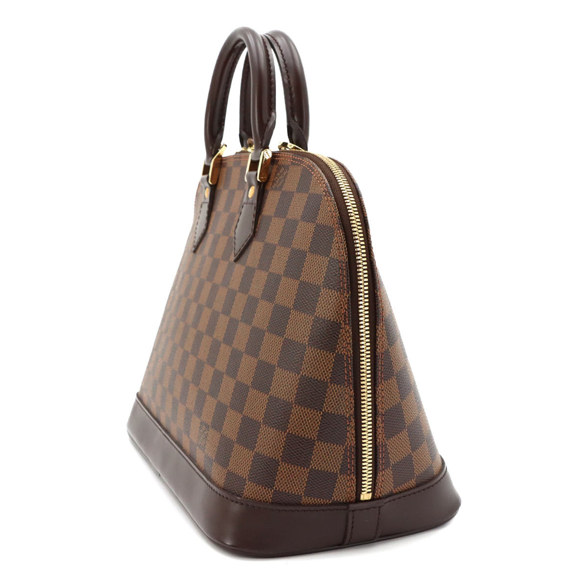 Louis Vuitton Ebene Damier Canvas Handbag (Pre-Owned)