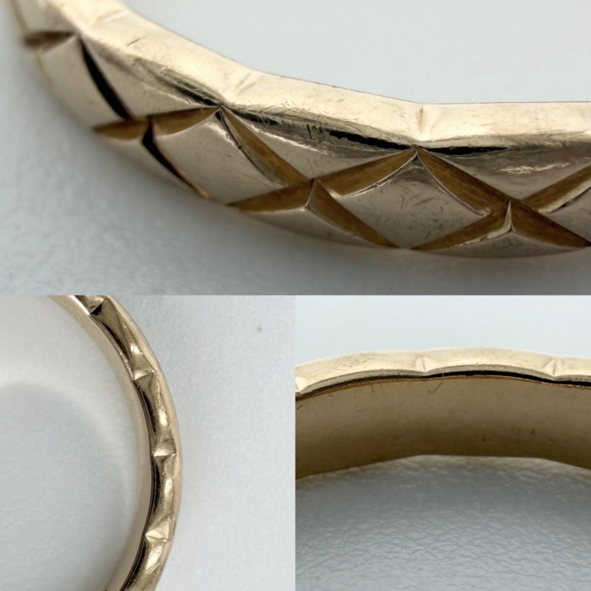 Chanel Pink Gold (18K) Band Ring (Pre-Owned)