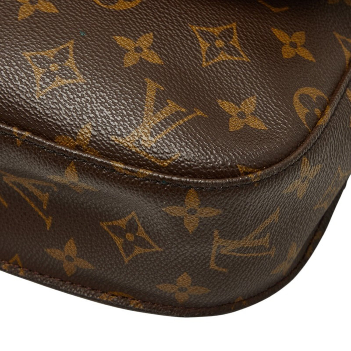 Louis Vuitton Brown Pvc Leather Shoulder Bag (Pre-Owned)