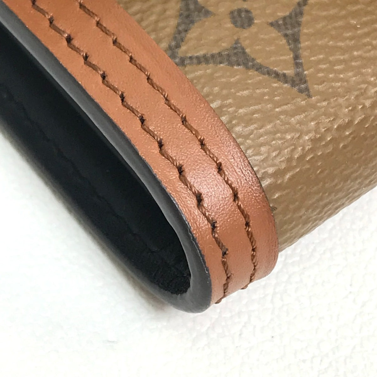 Louis Vuitton Monogram Reverse Brown Monogram Monogram Reverse Monogram Reverse Monogram Wallet (Tri-Fold) (Pre-Owned)