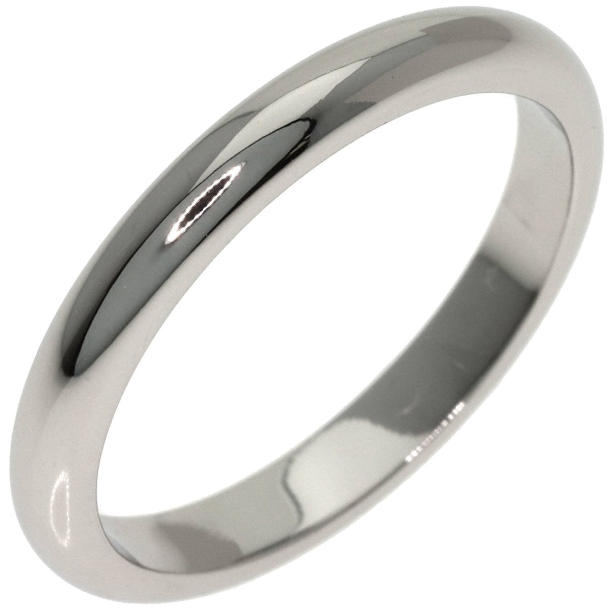 Bvlgari Platinum Platinum 950 Band Ring (Pre-Owned)