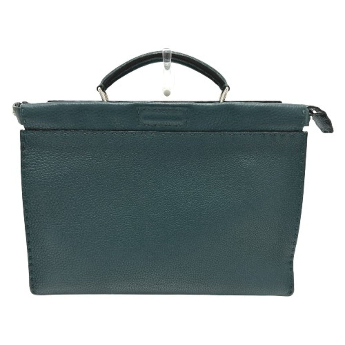 Fendi Blue Leather Briefcase (Pre-Owned)