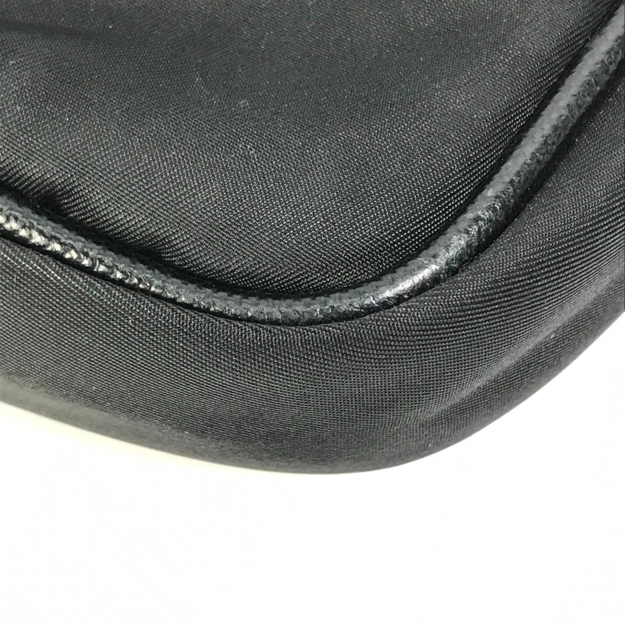 Prada Black Cloth Briefcase (Pre-Owned)