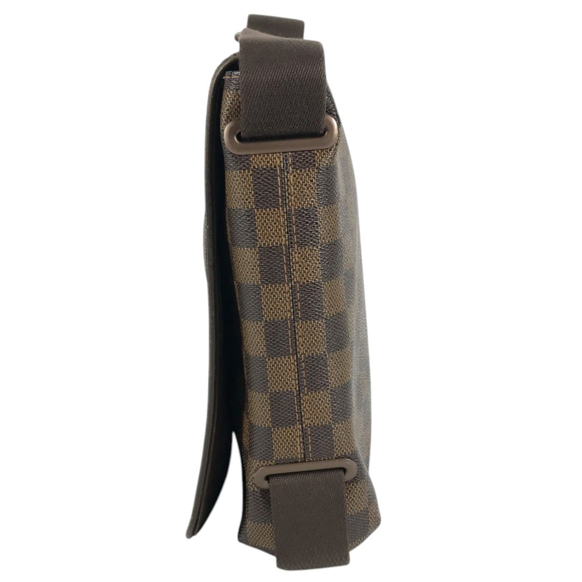 Louis Vuitton Damier Brown Ebene Damier Canvas Shoulder Bag (Pre-Owned)