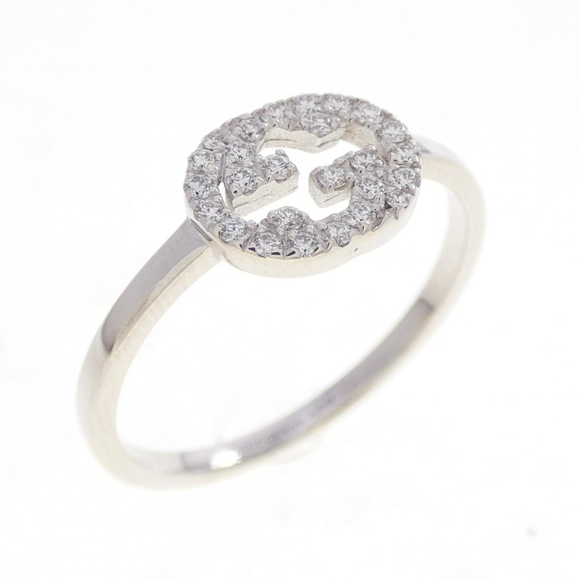 Gucci White Gold White Gold (18K) Band Ring (Pre-Owned)