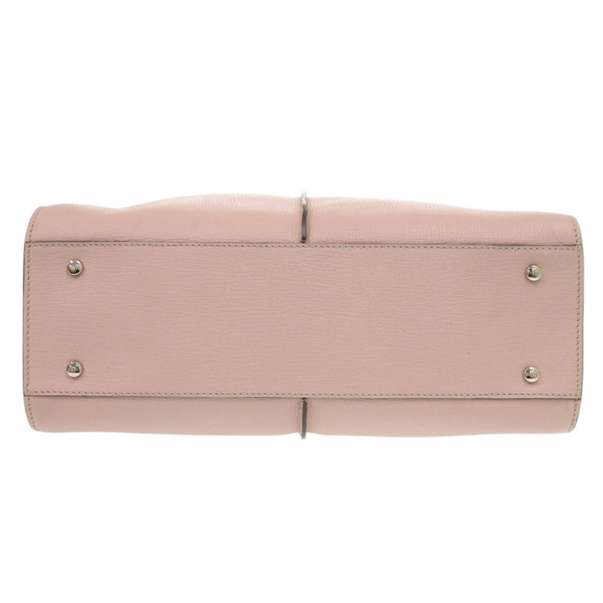 Tod's Pink Leather Handbag Tote Bag (Pre-Owned)